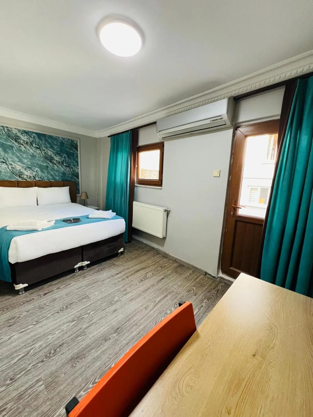 Bed in Taksim Dora Hotel