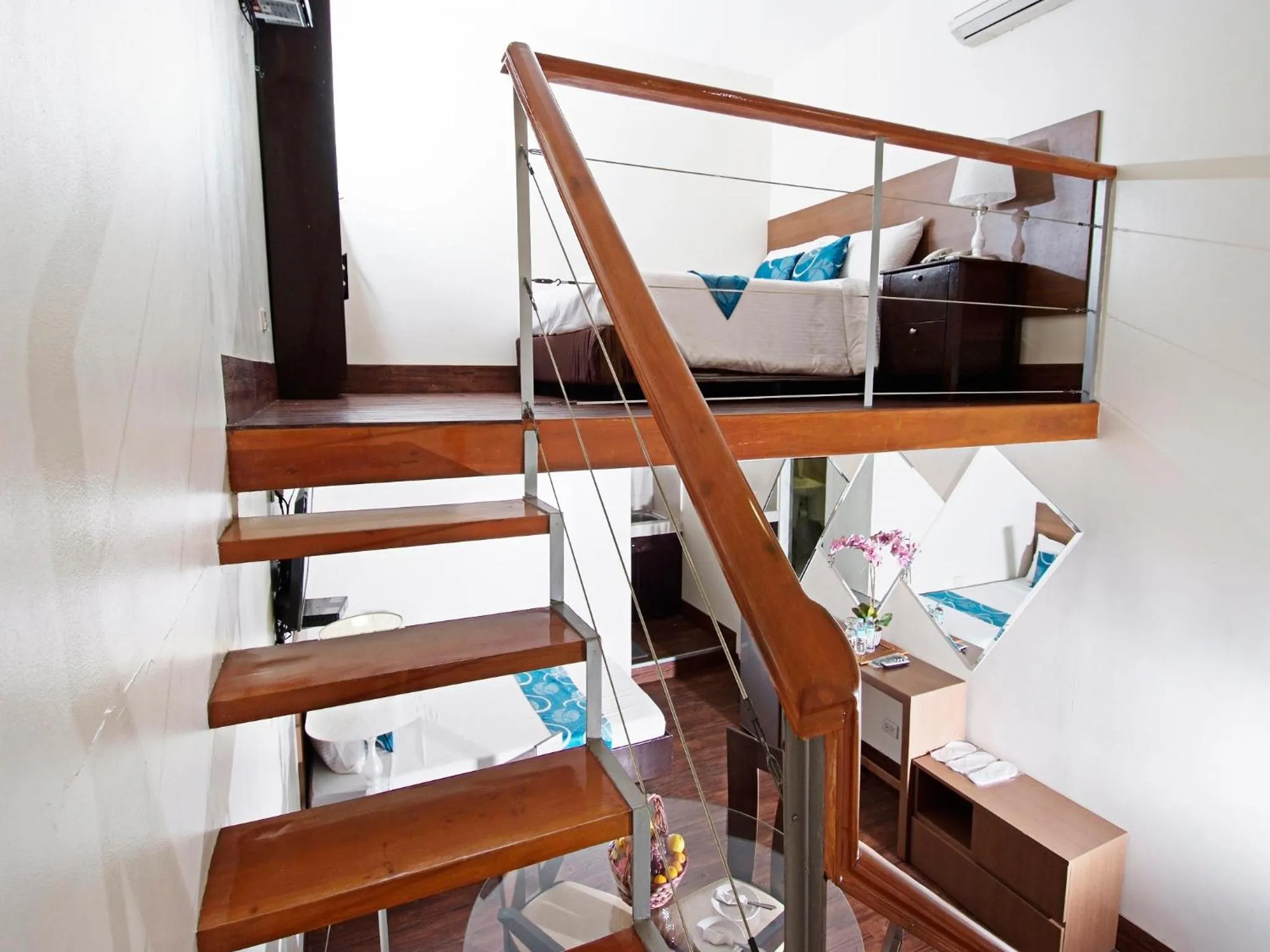 Photo of the whole room, Bed in Skyblue Hotel