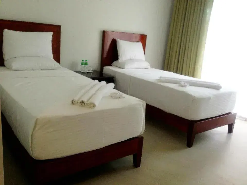 Decorative detail, Bed in Greenspace Palawan Decorative detail, Bed in Greenspace Palawan