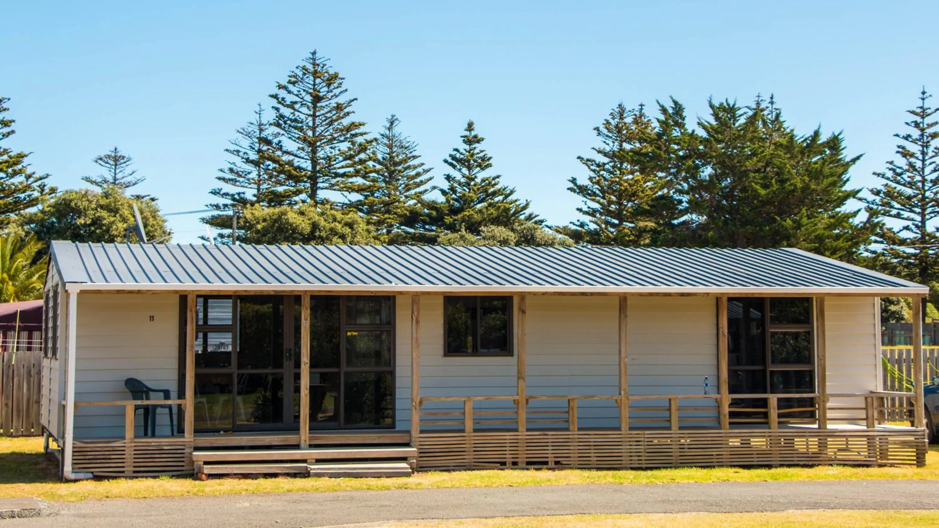 Facade/entrance in Whanganui Seaside Holiday Park
