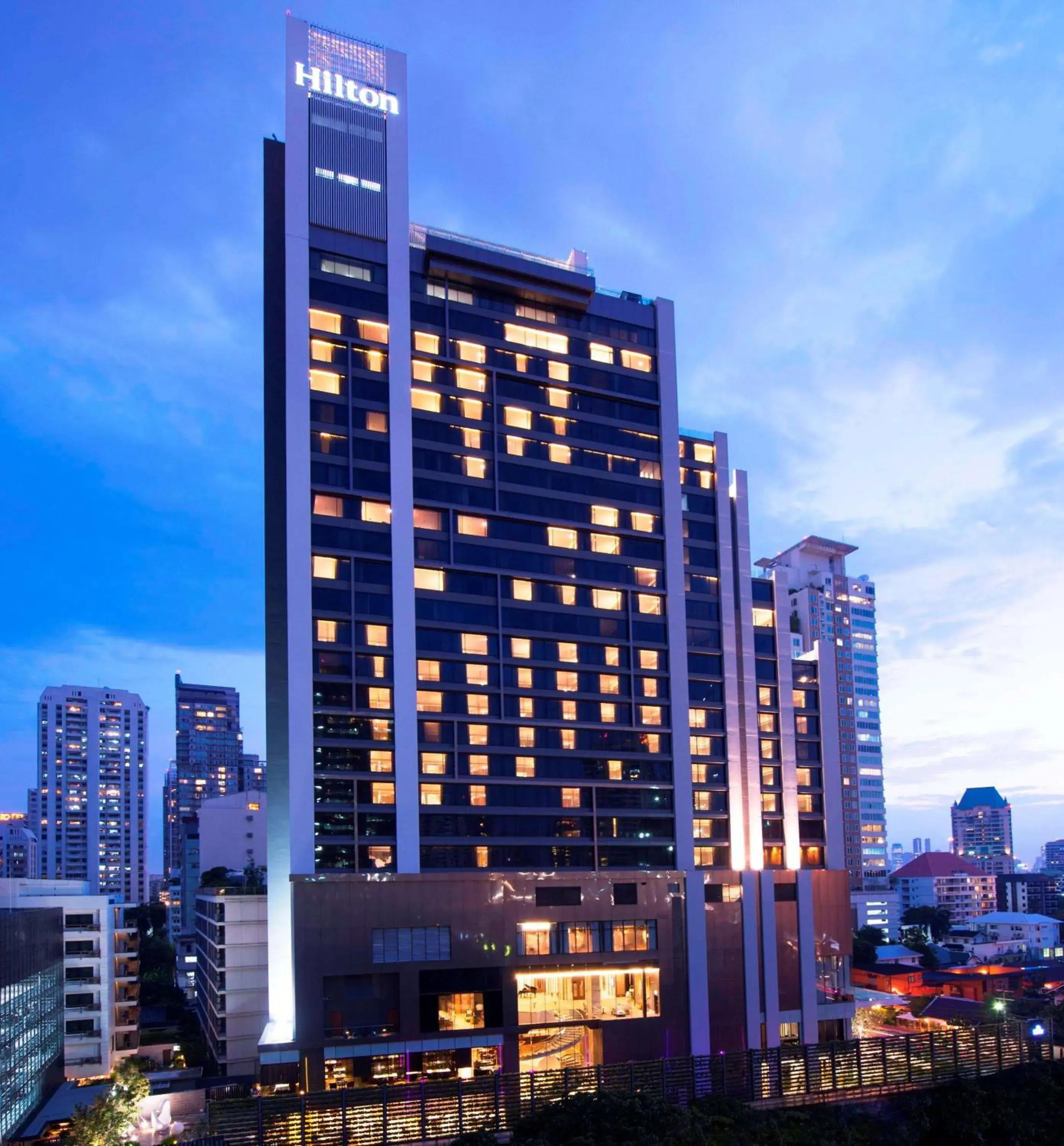 Property building in Hilton Sukhumvit Bangkok Property building in Hilton Sukhumvit Bangkok