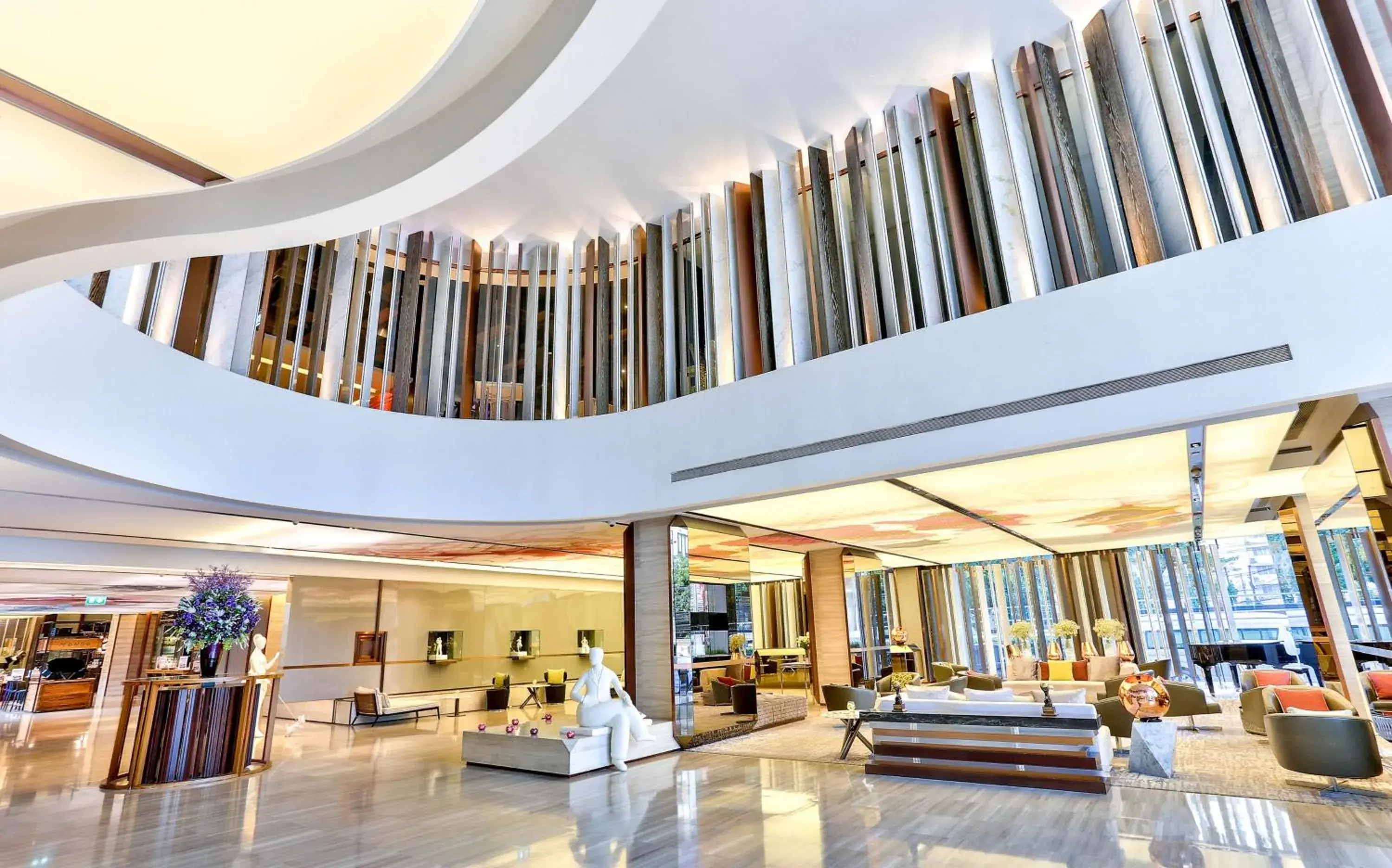 Lobby or reception in Hilton Sukhumvit Bangkok Lobby or reception in Hilton Sukhumvit Bangkok