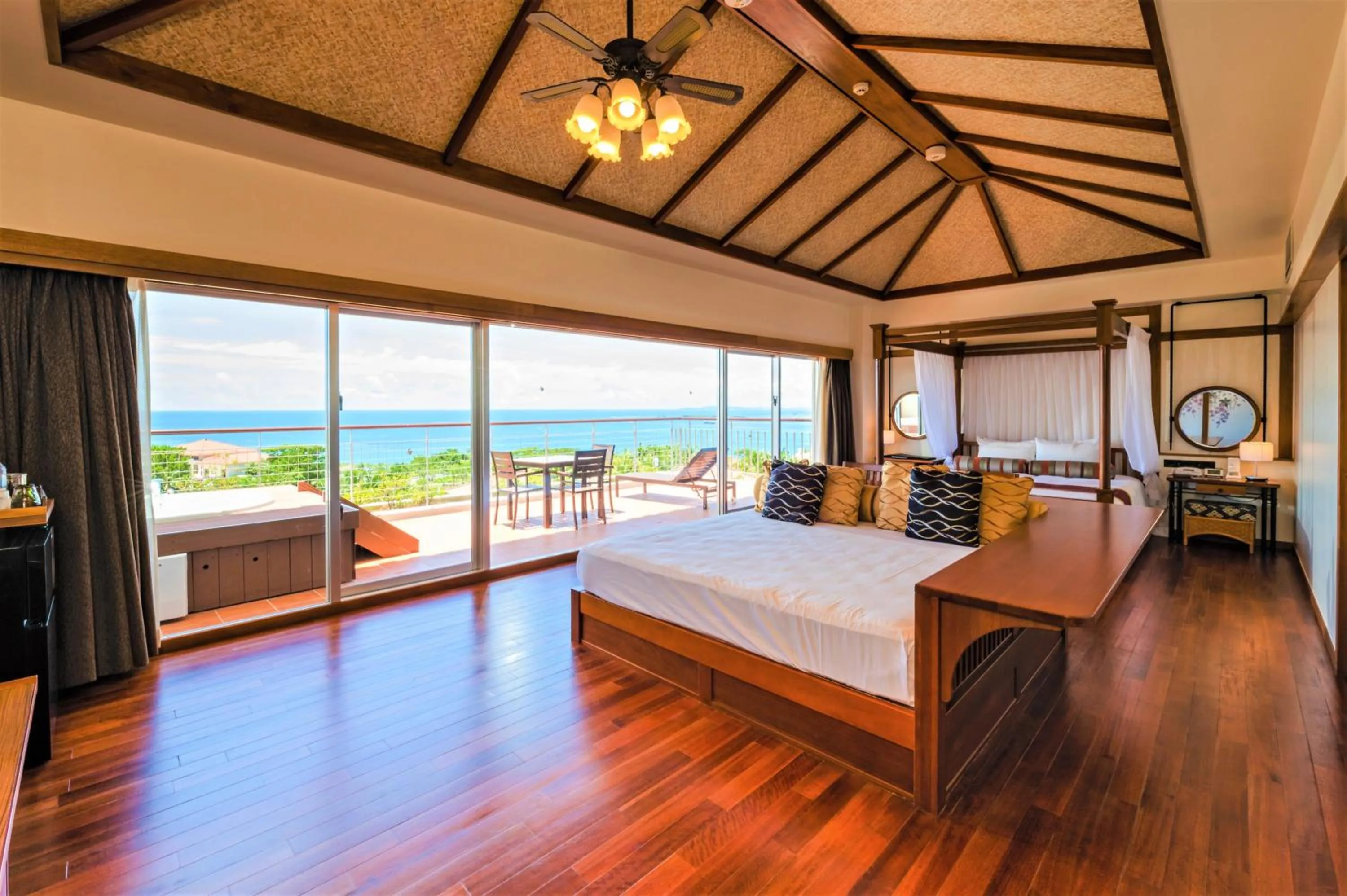 Photo of the whole room, Bed in Kanucha Bay Hotel & Villas
