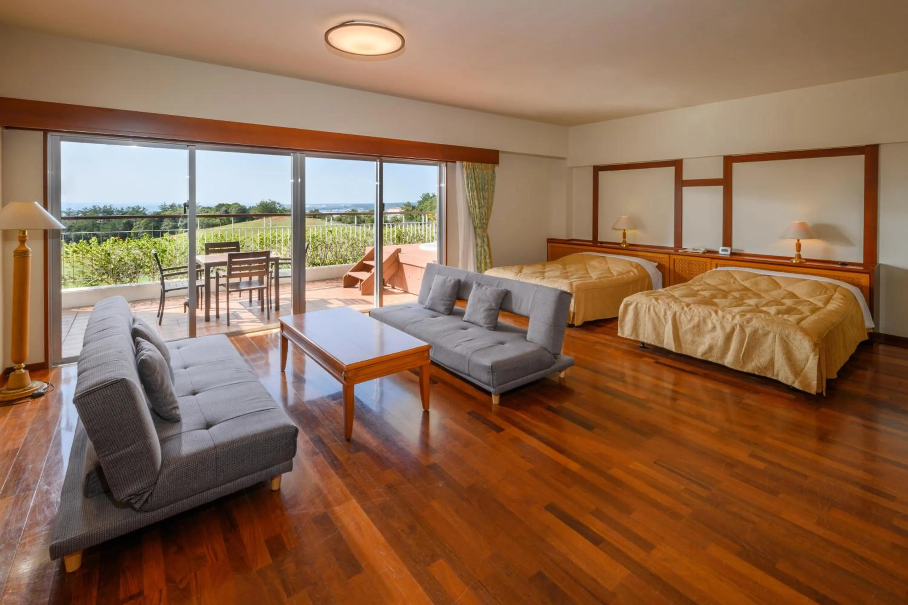 Magnolia Twin Room with Jet bath in Kanucha Bay Hotel & Villas