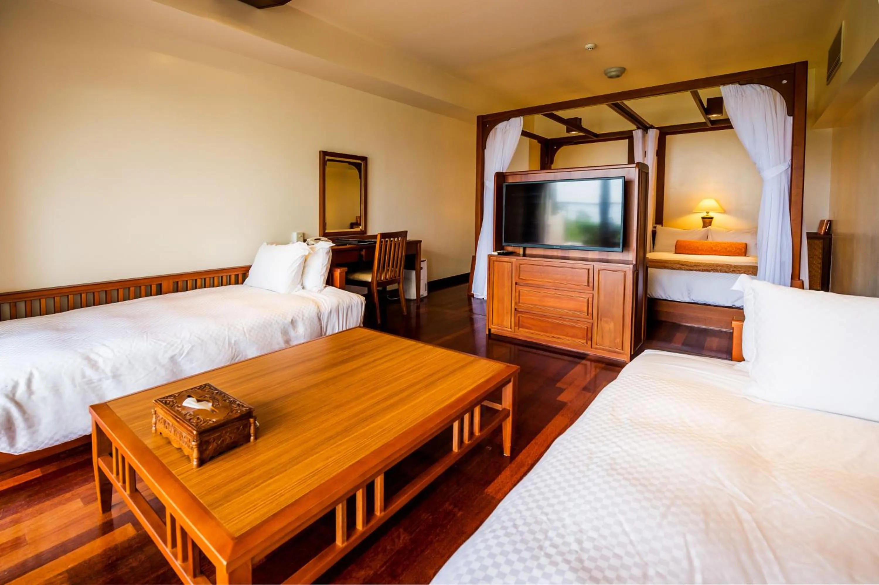 Photo of the whole room, Bed in Kanucha Bay Hotel & Villas