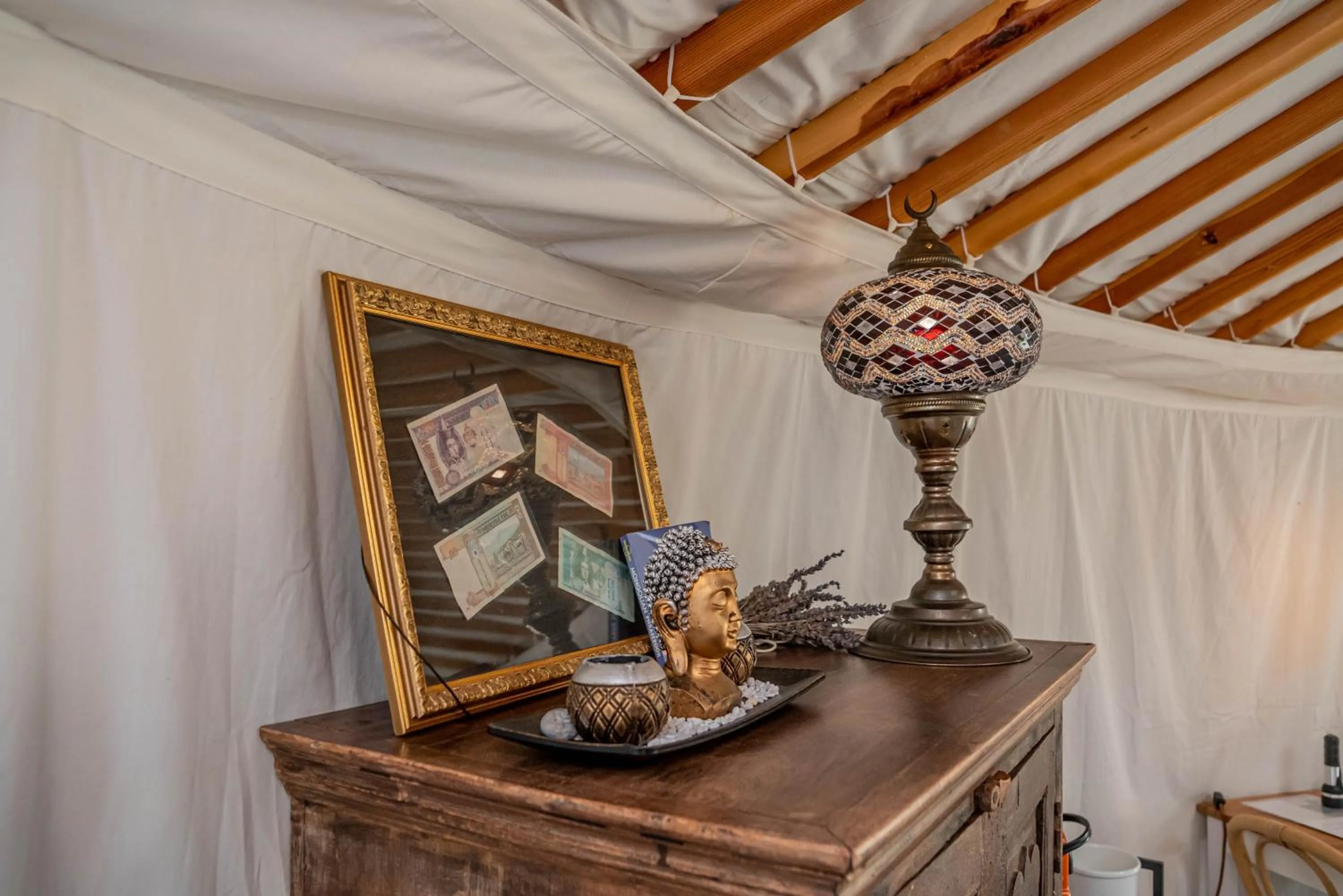 Decorative detail in Finca Las Hierbas B&B