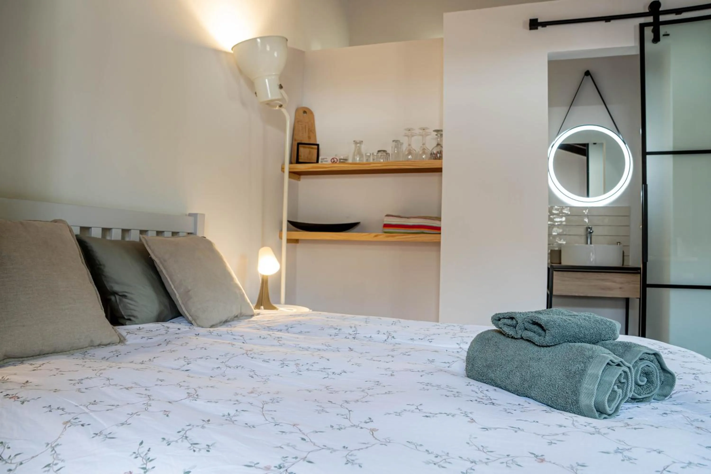 Bed in Finca Las Hierbas B&B