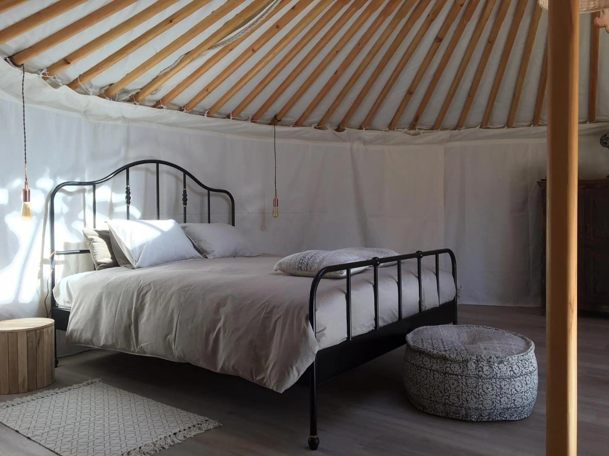 Bed in Finca Las Hierbas B&B