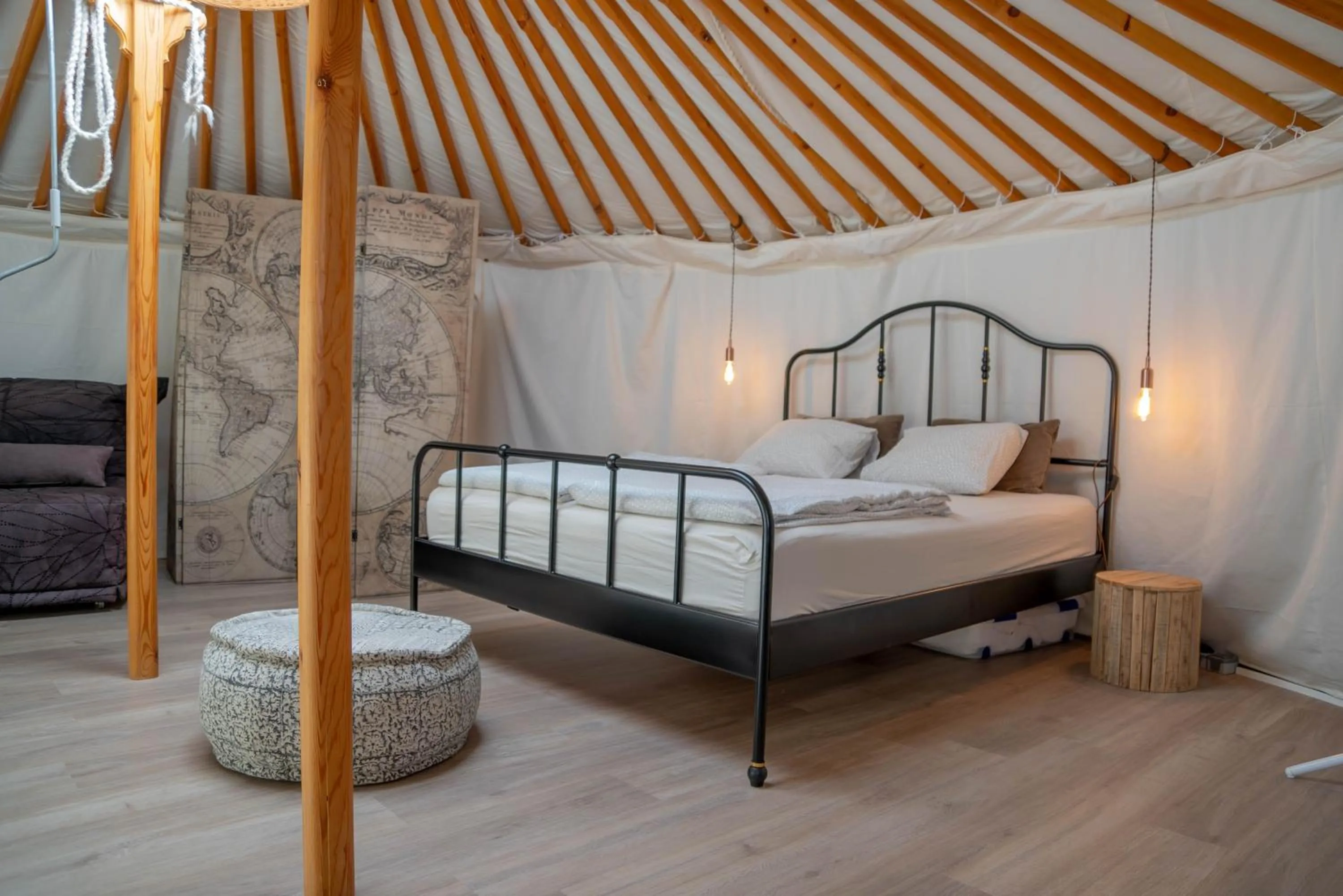 Bed in Finca Las Hierbas B&B