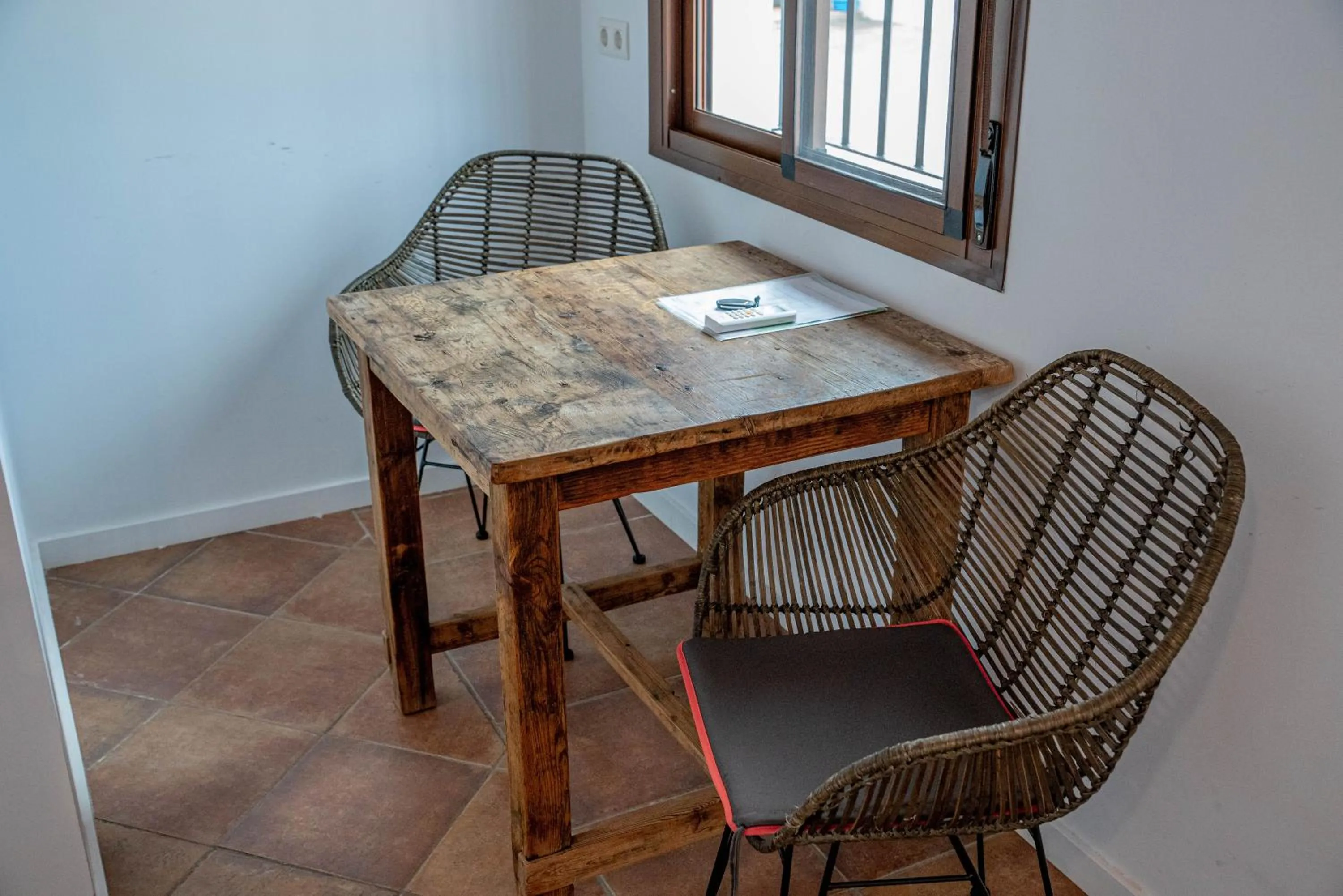 Seating area in Finca Las Hierbas B&B