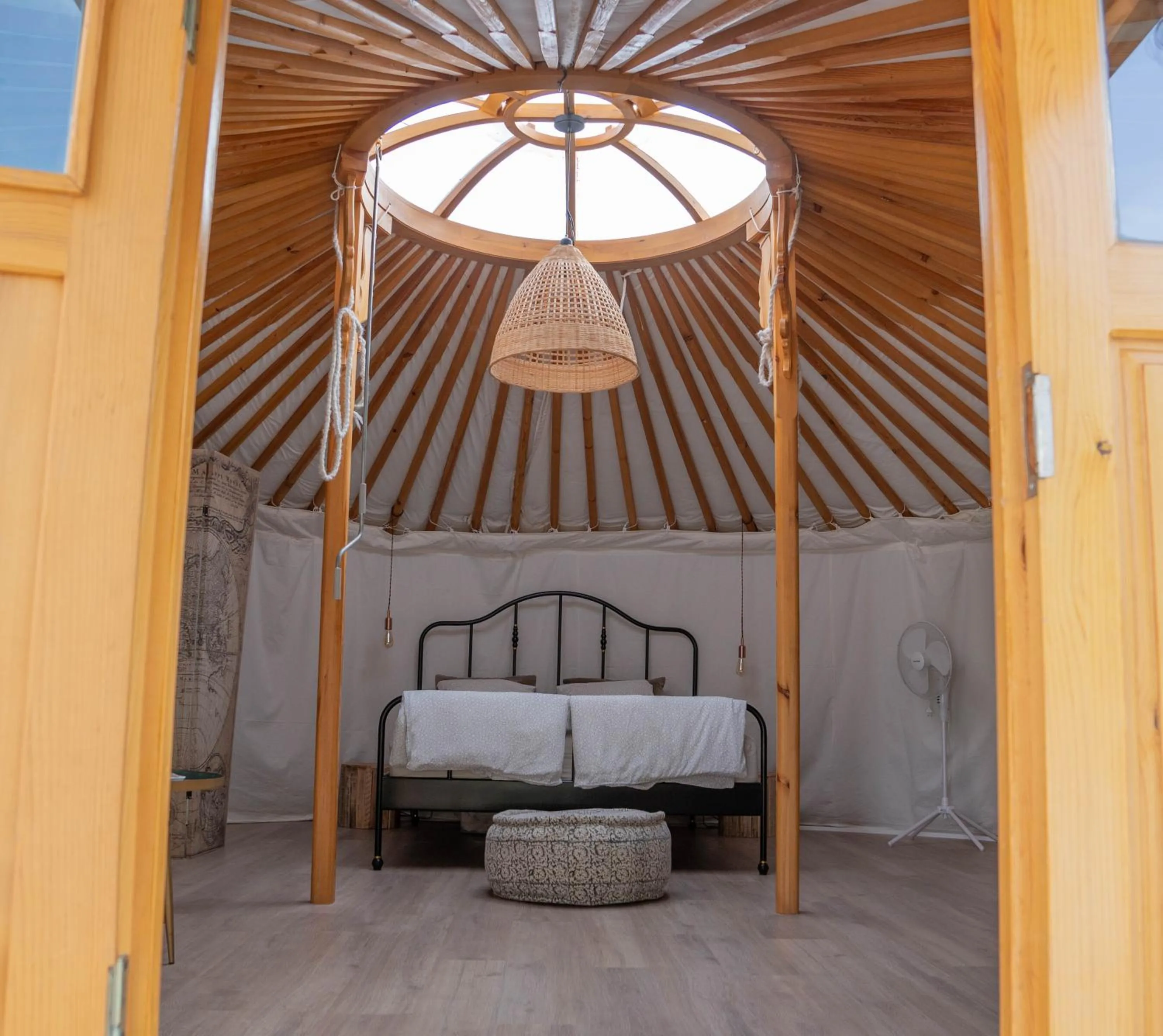 Bed in Finca Las Hierbas B&B