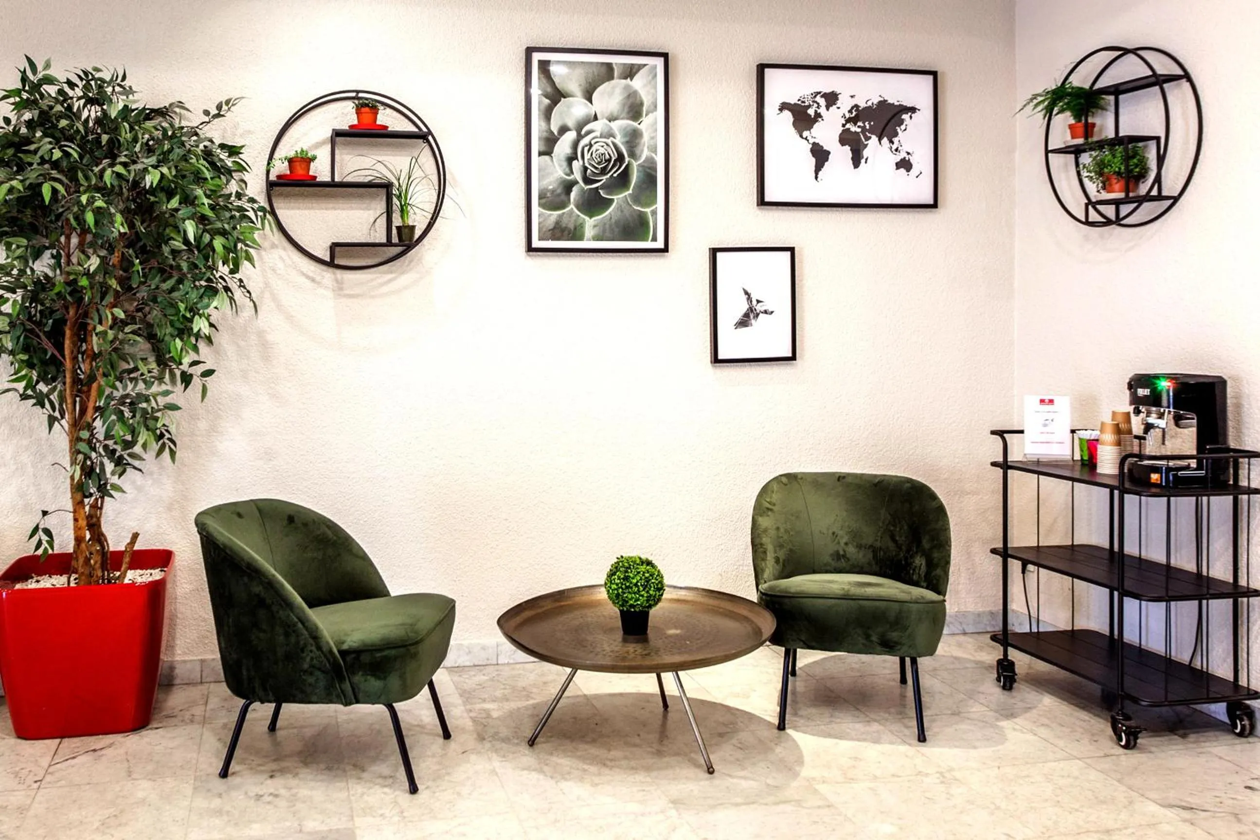 Lobby or reception in Appart'City Classic Genève - Gaillard