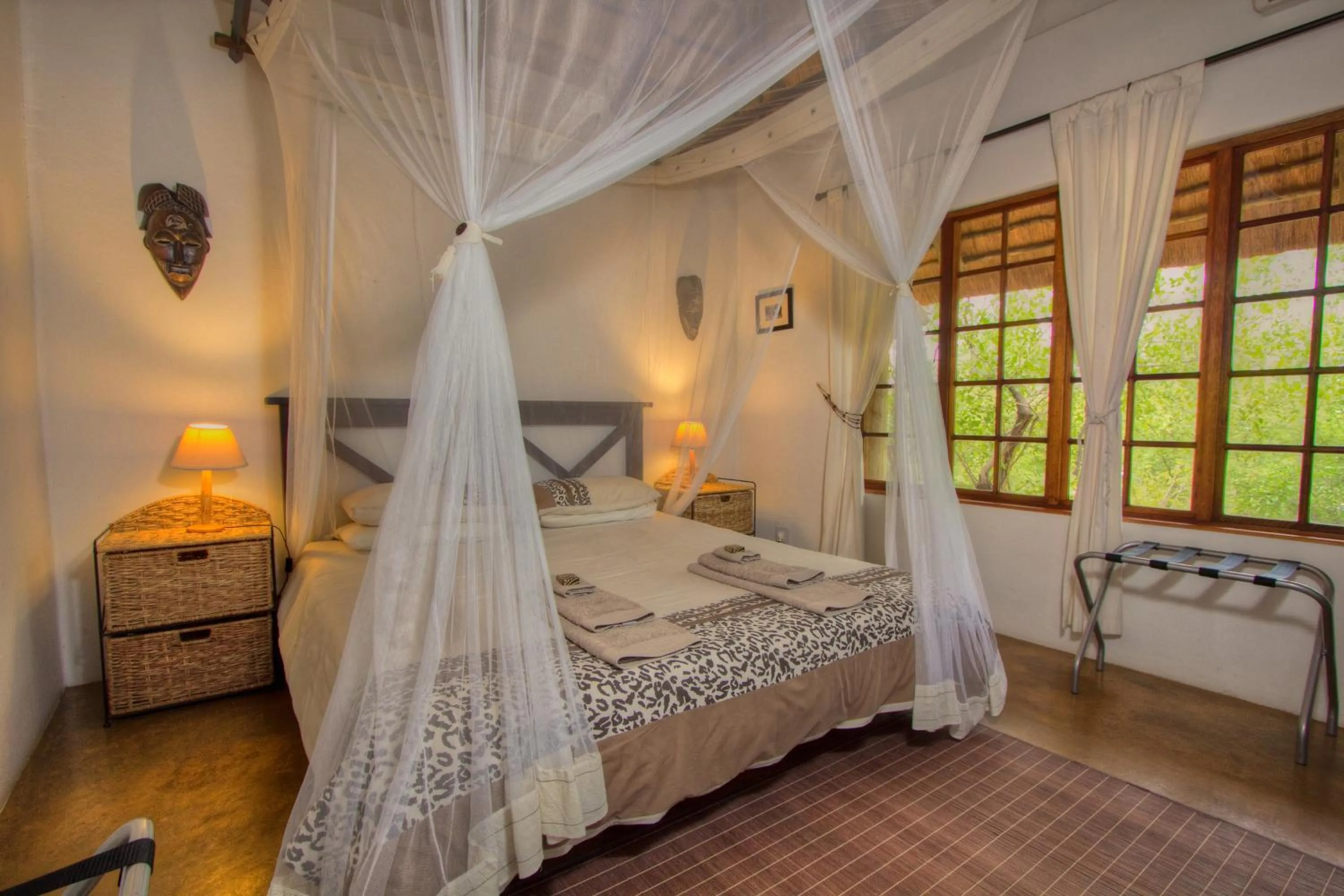 Quadruple Room with Shared Bathroom in Tulani Boutique Lodge - formally Casart game lodge