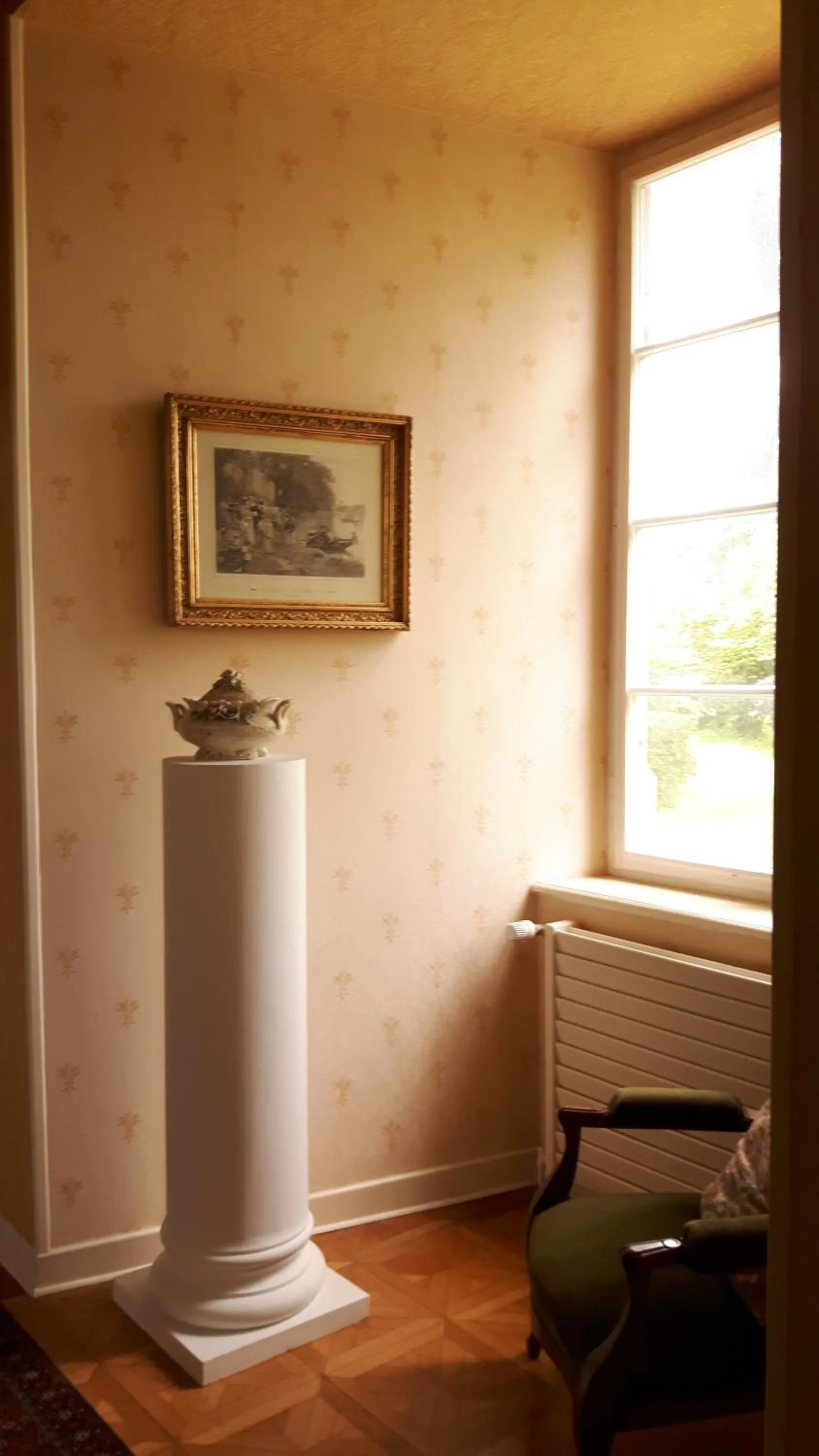 Decorative detail in Château De Werde