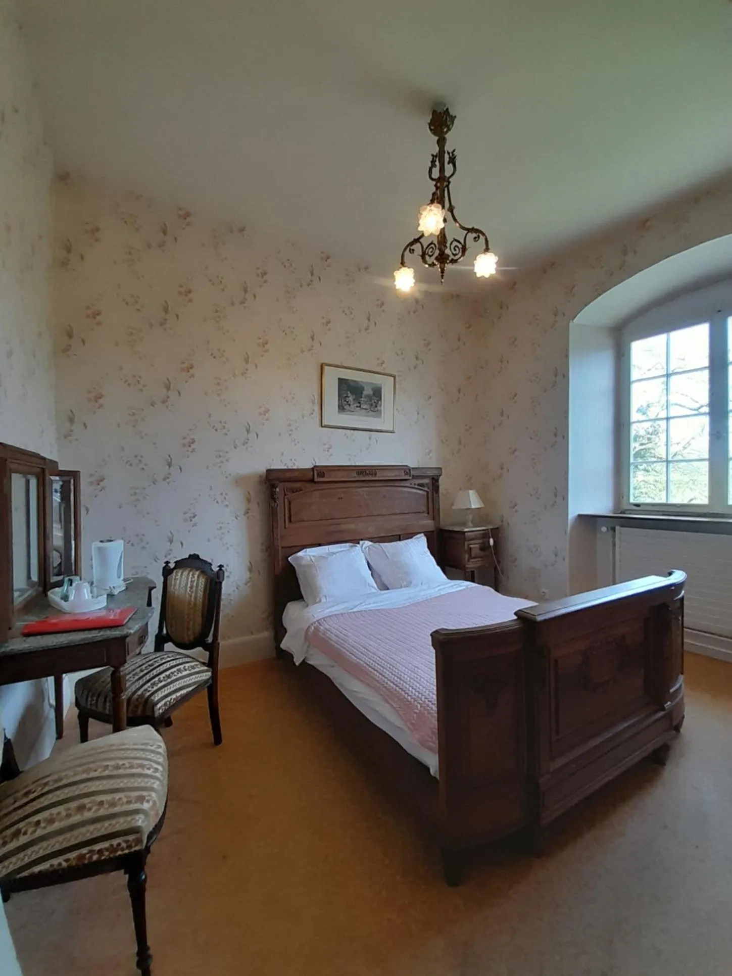 Photo of the whole room, Bed in Château De Werde