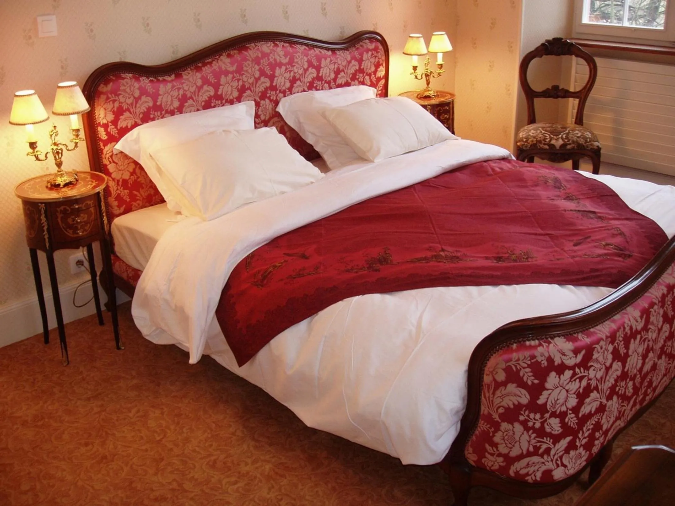Bed in Château De Werde