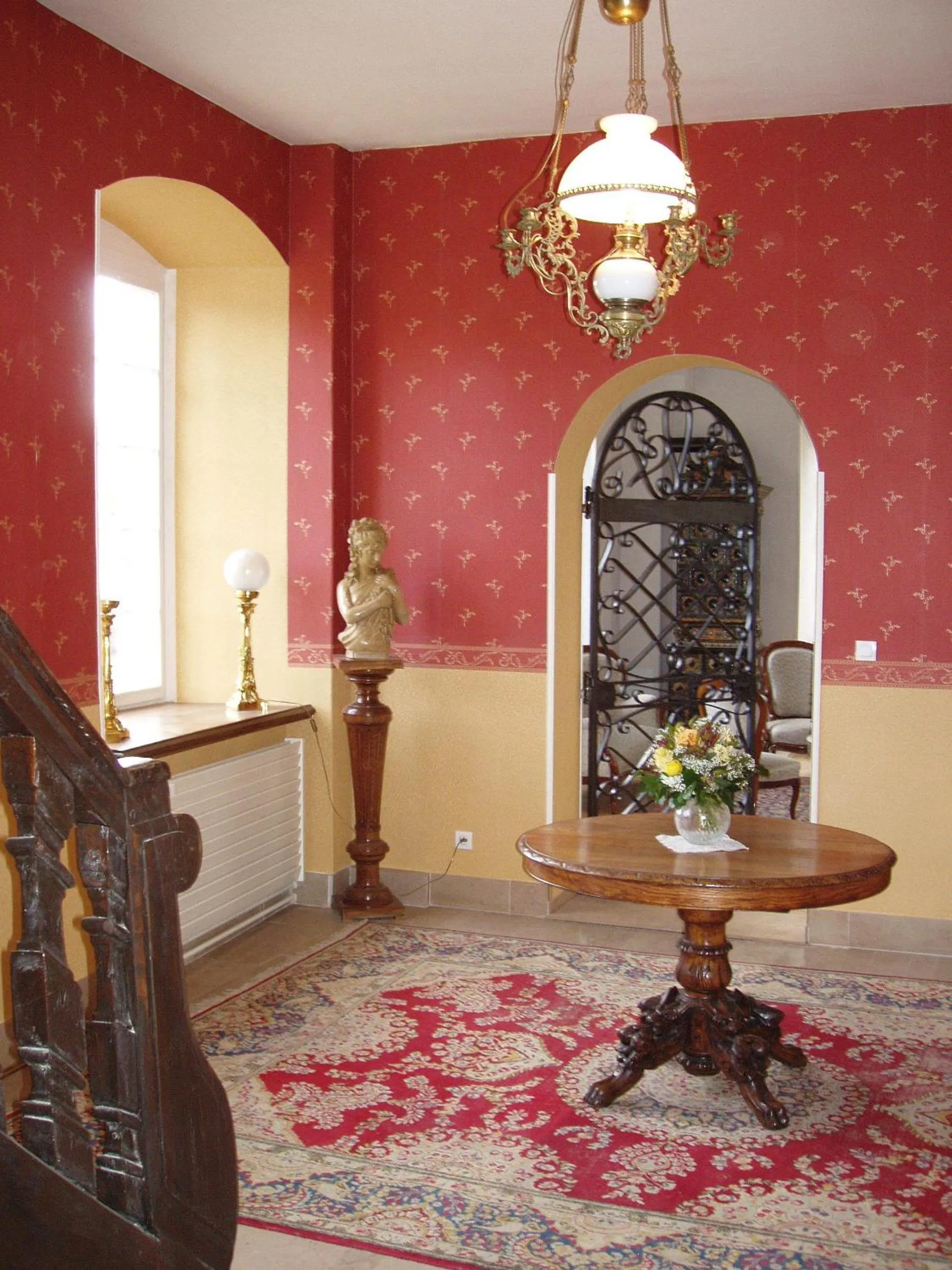 Lobby or reception in Château De Werde