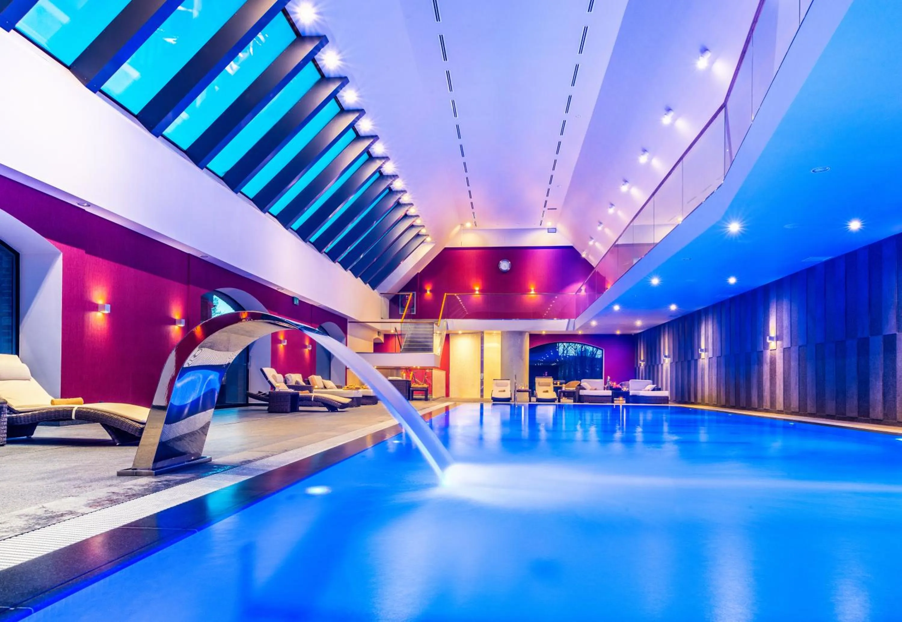 Swimming pool in Uroczysko Siedmiu Stawów & Spa by L'Occitane