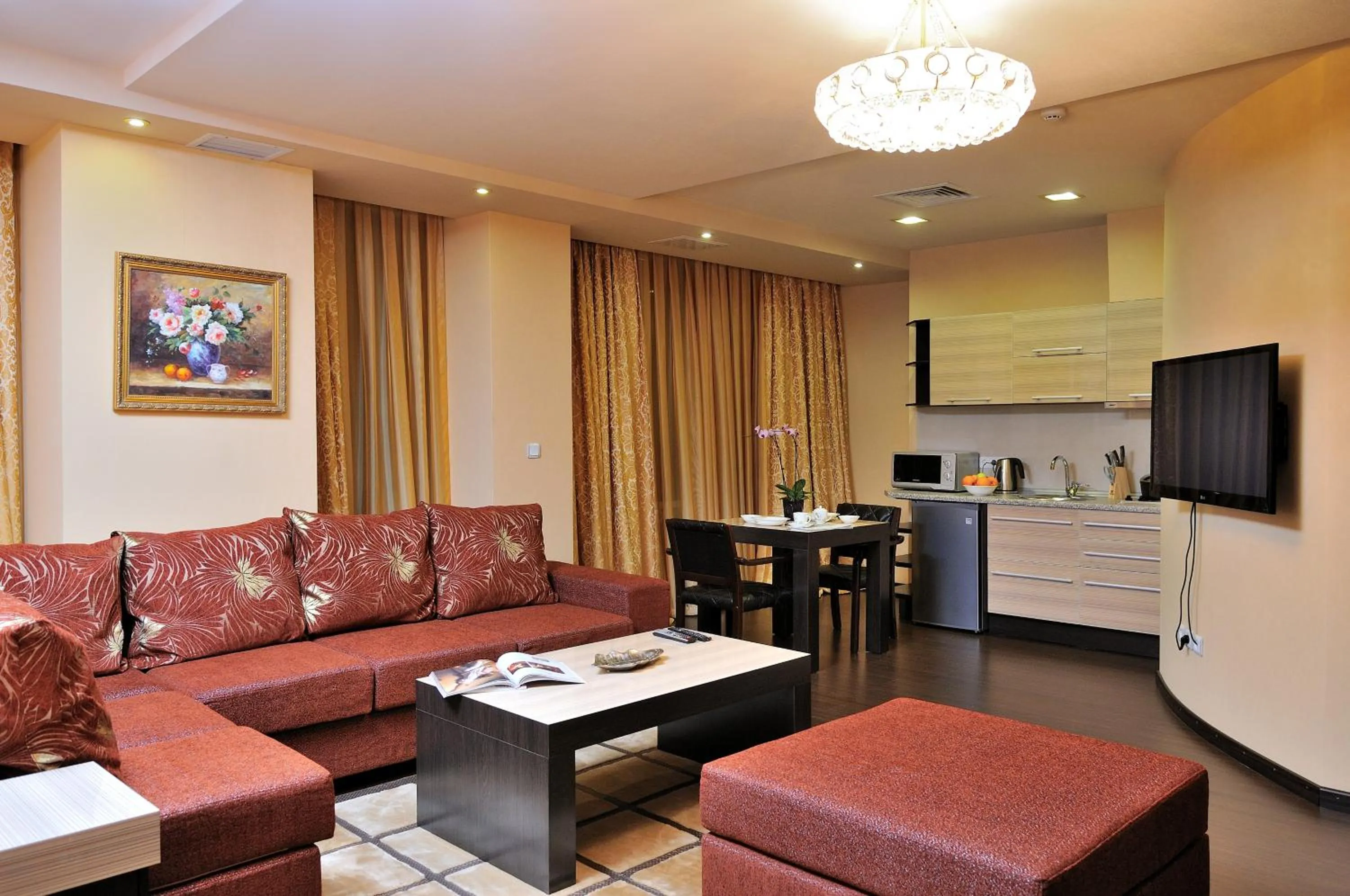 Living room in Darhan Boutique Hotel