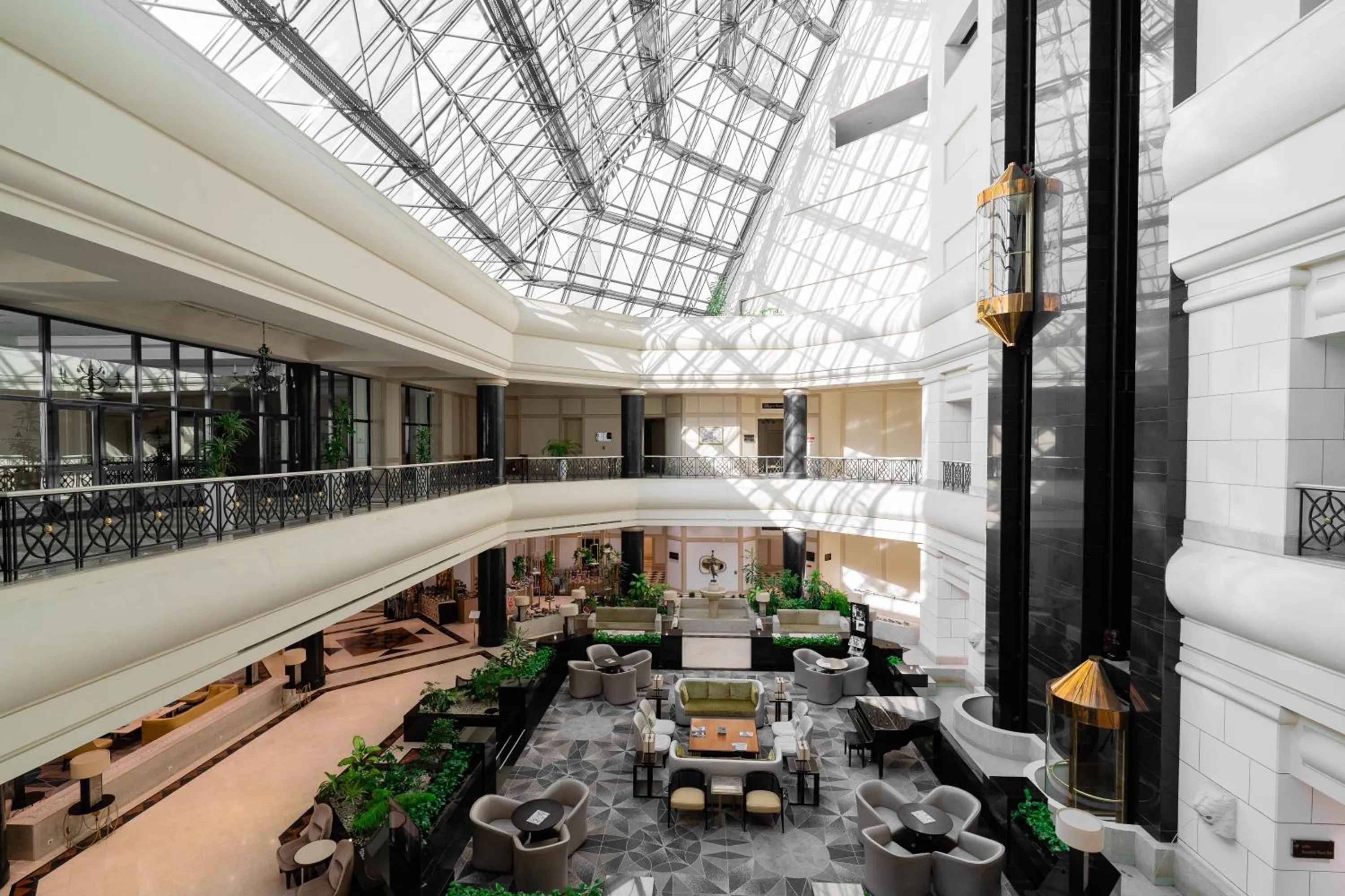 Lobby or reception in AZIMUT Grand Hotel Tashkent