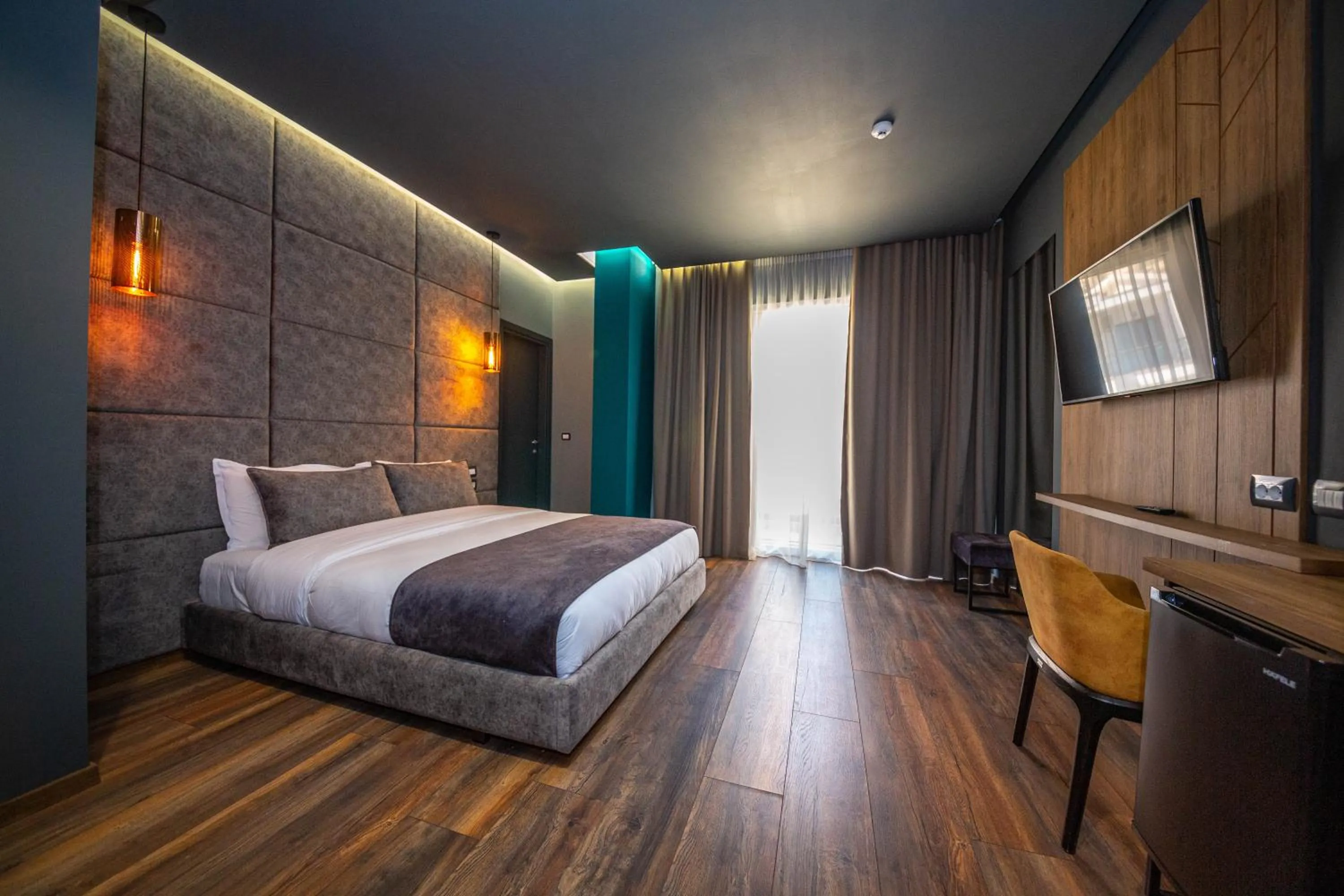 Photo of the whole room, Bed in Hotel Apollon Sarande