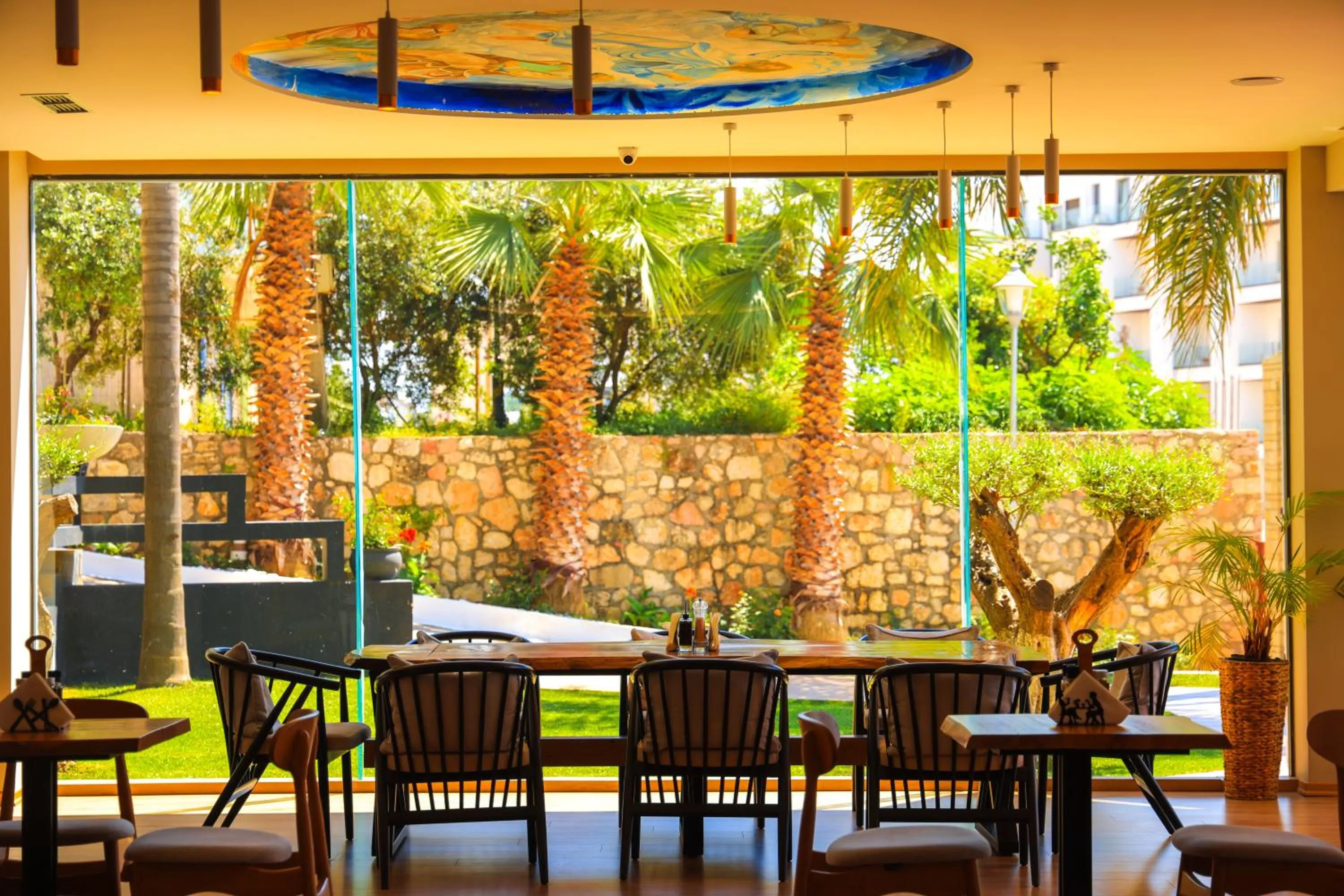 Restaurant/places to eat in Hotel Apollon Sarande