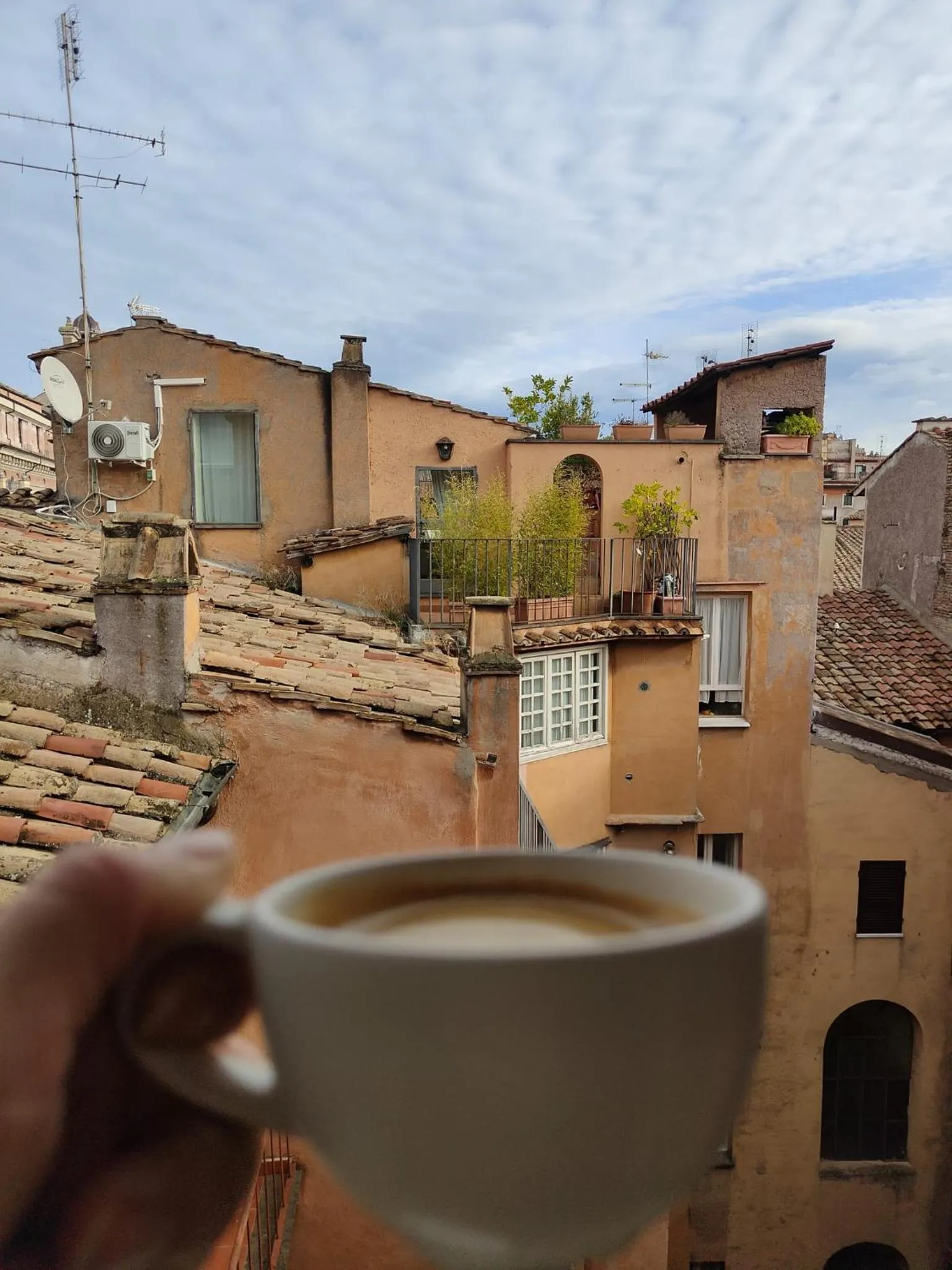Inner courtyard view in Minerva Monks Inn