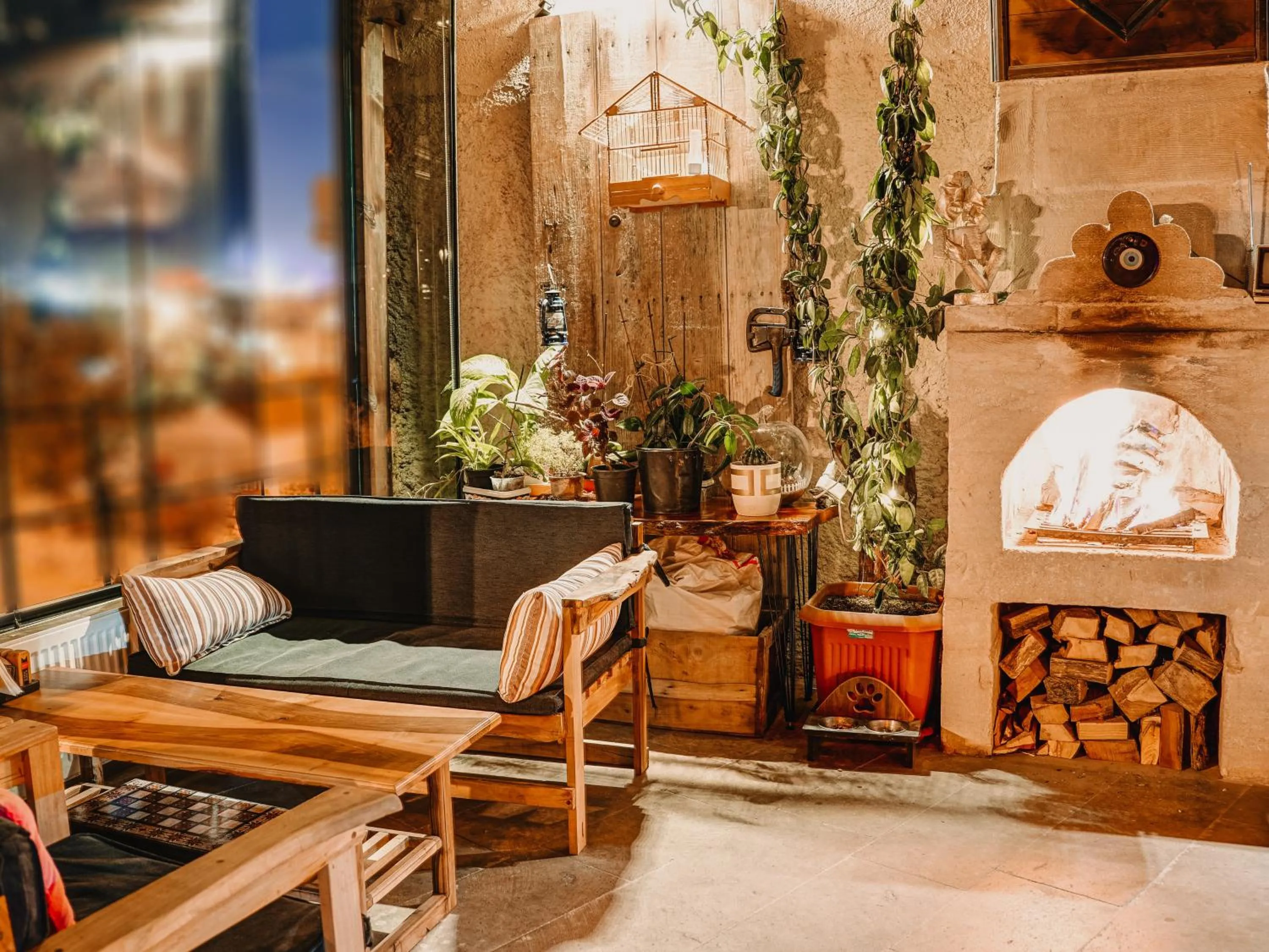 Living room in Mahperi Cappadocia Cave