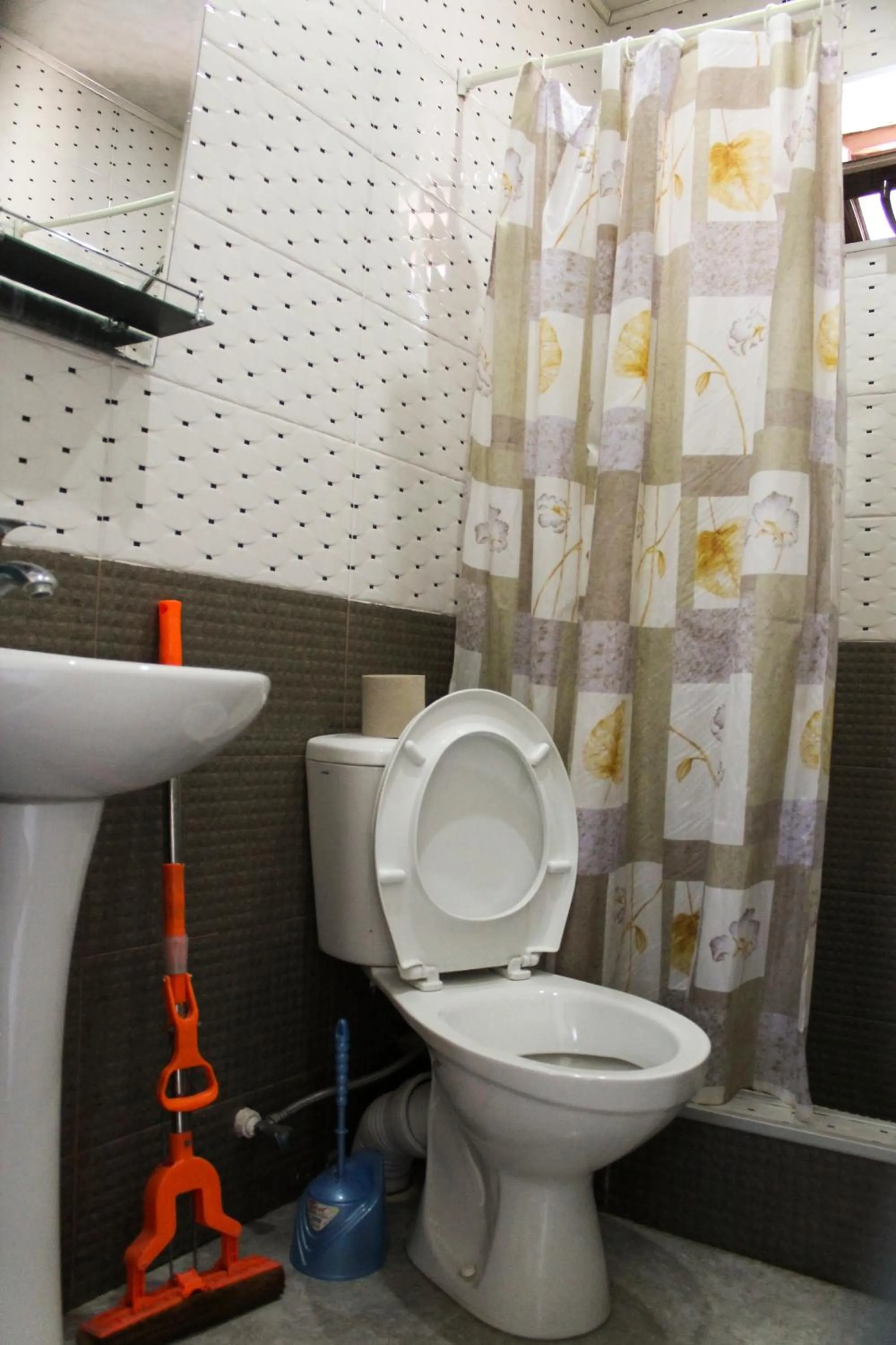 Toilet in Maya Guest House