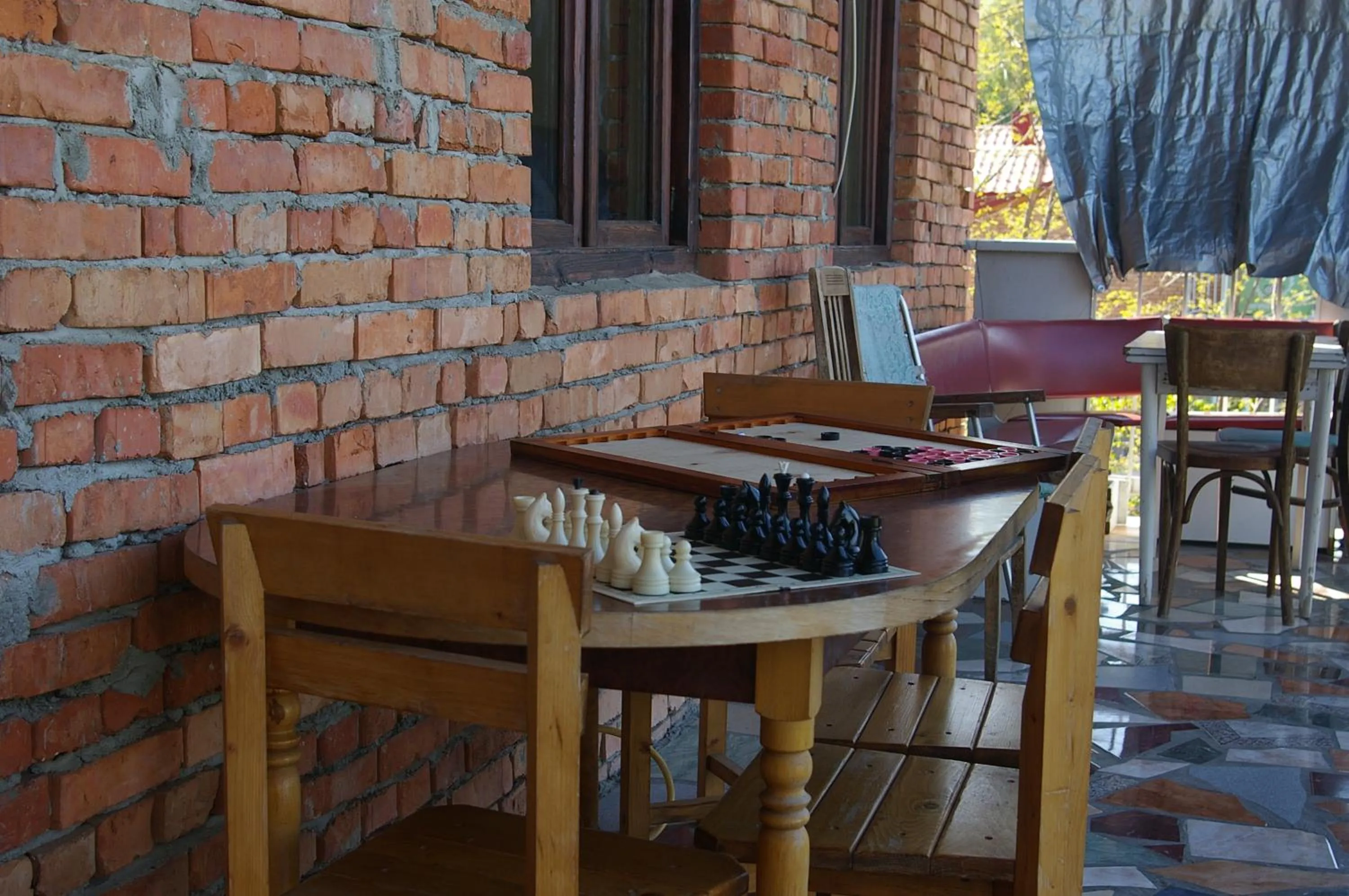 Balcony/Terrace in Maya Guest House