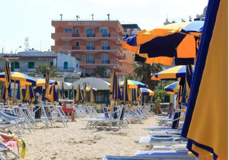 Beach in Hotel Cristall