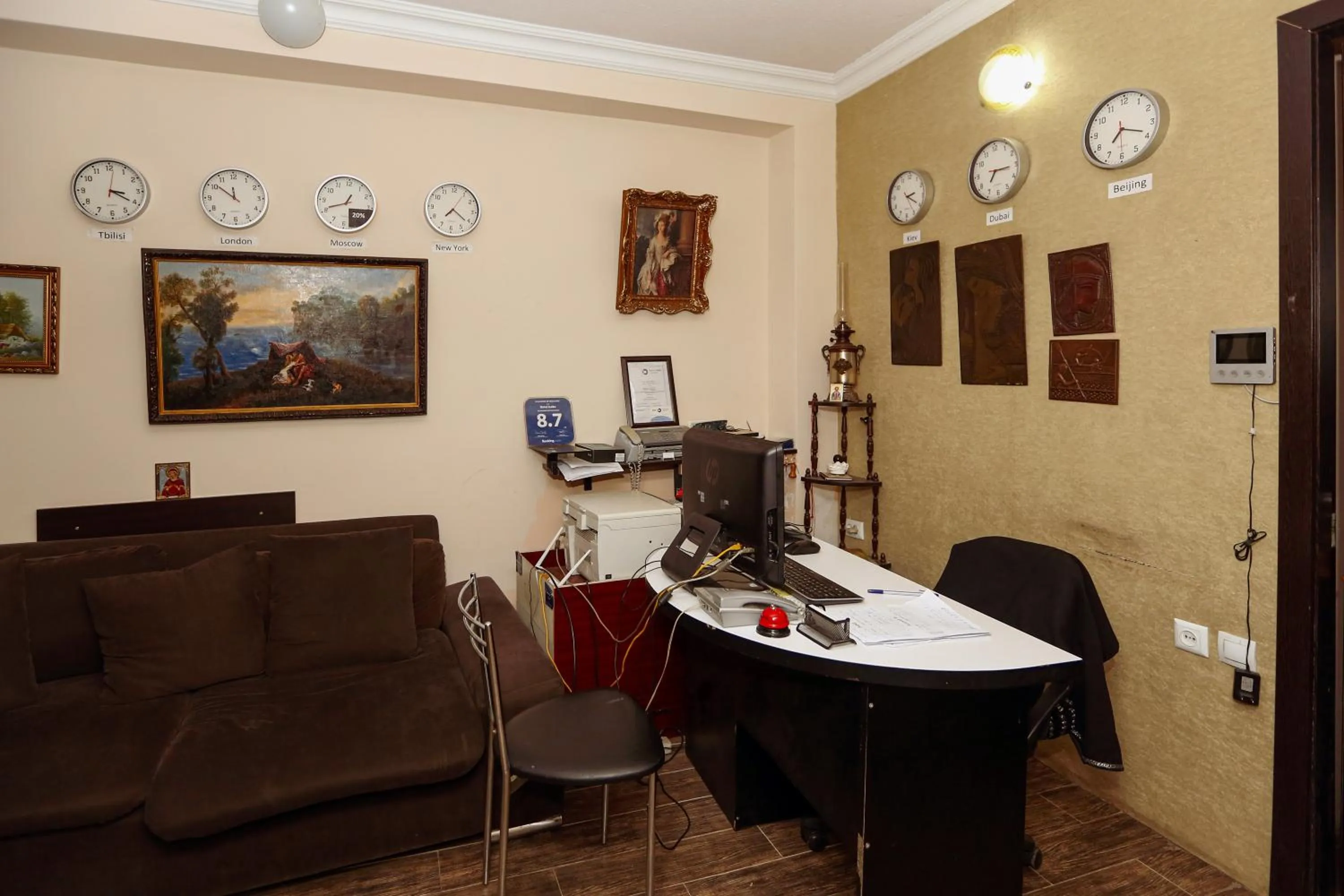 Lobby or reception in Hotel Isaka