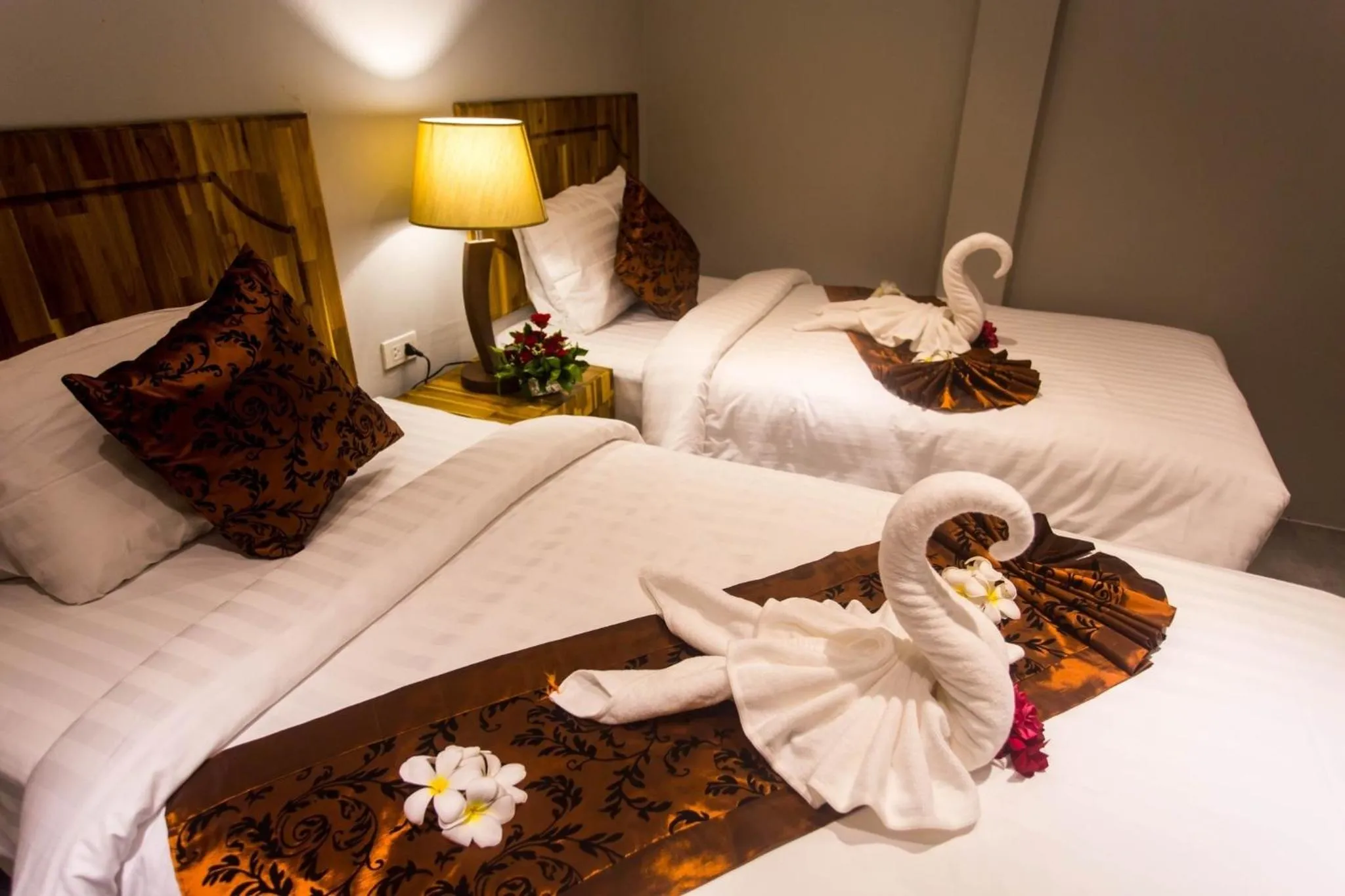 Bed in @HOsTEL PHANGAN