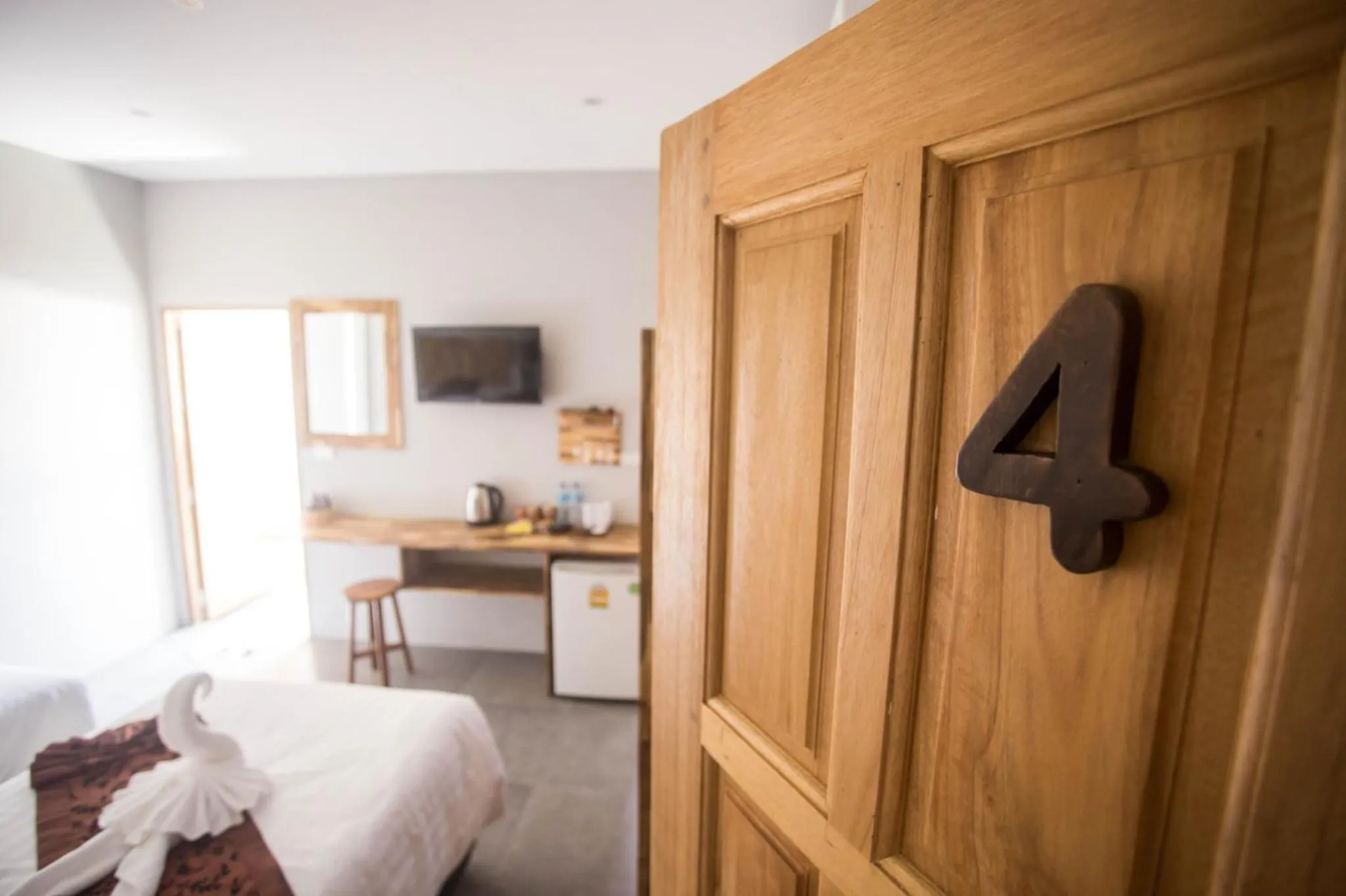 Bed in @HOsTEL PHANGAN