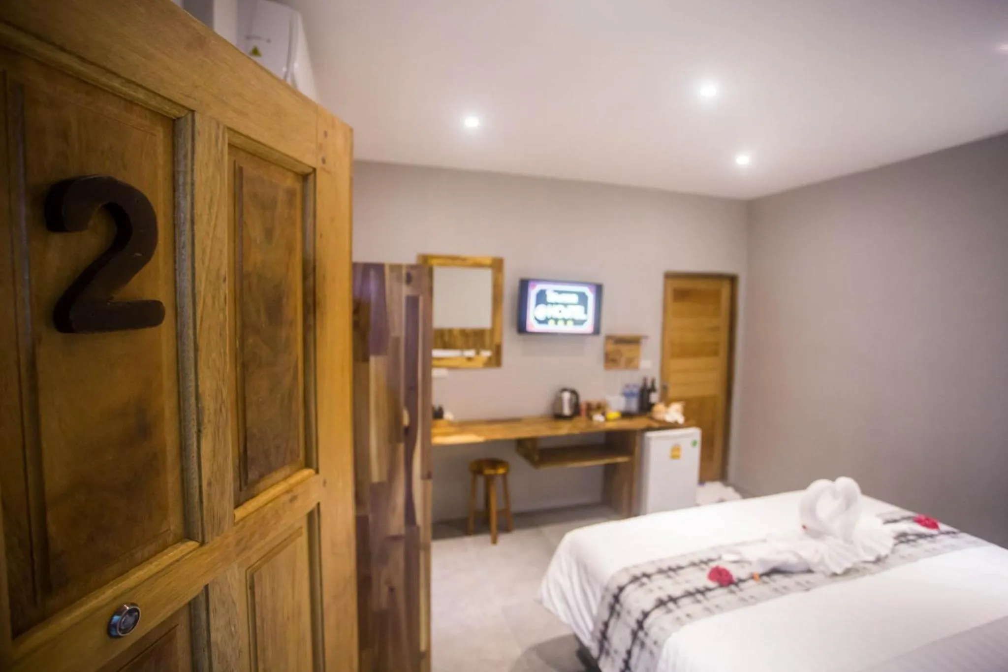 Bed in @HOsTEL PHANGAN