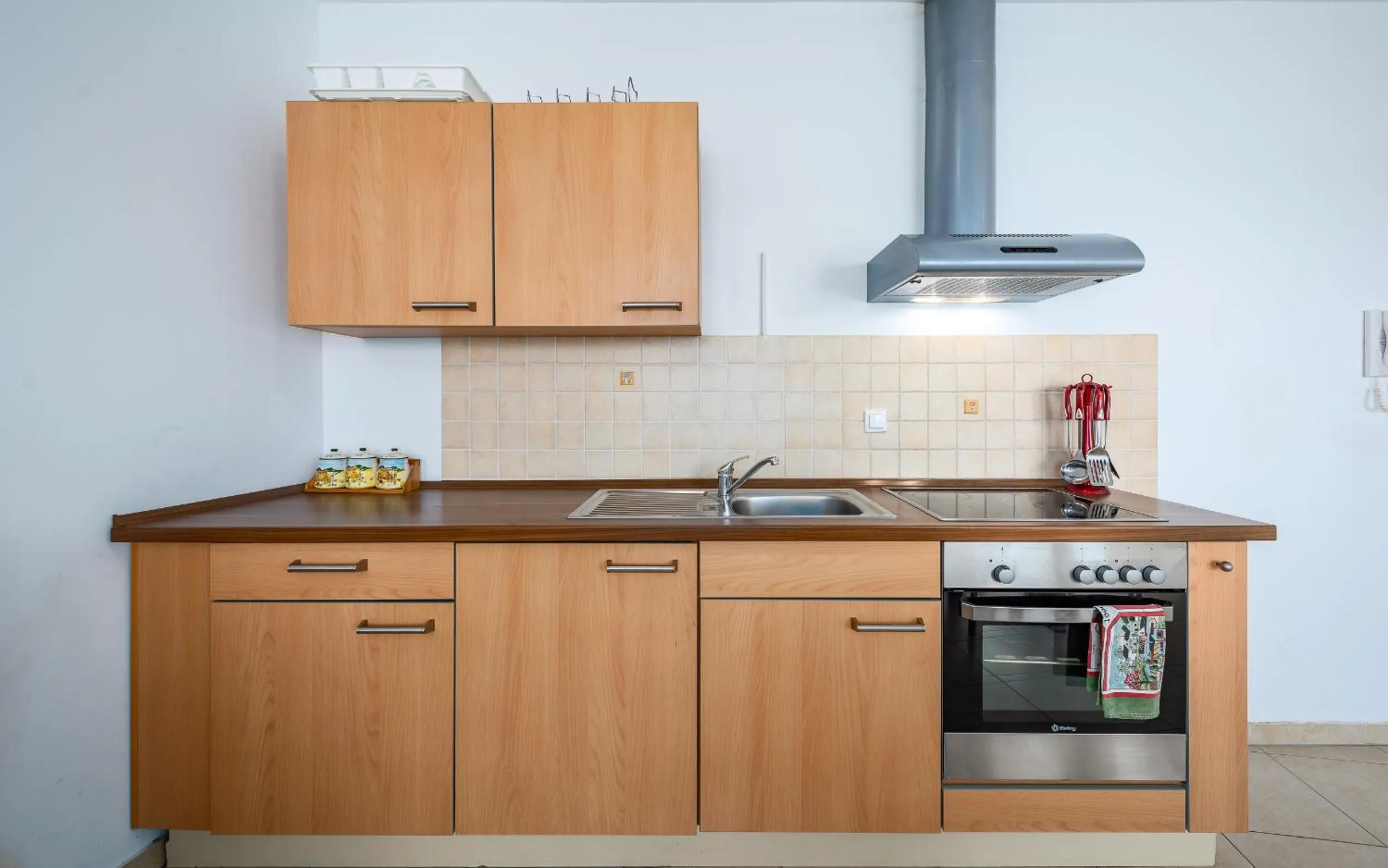 Kitchen or kitchenette in Adria Apartments