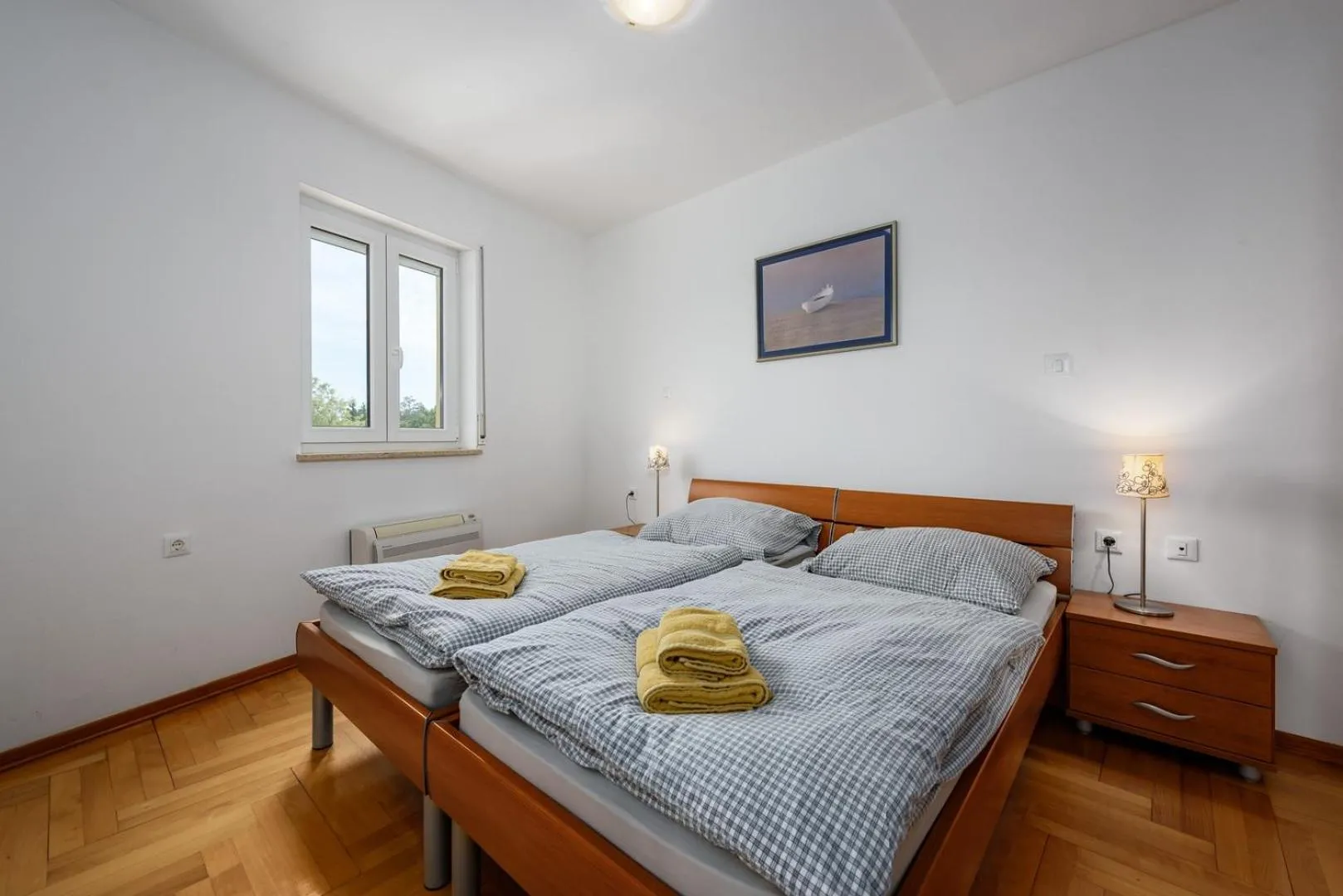Bed in Adria Apartments
