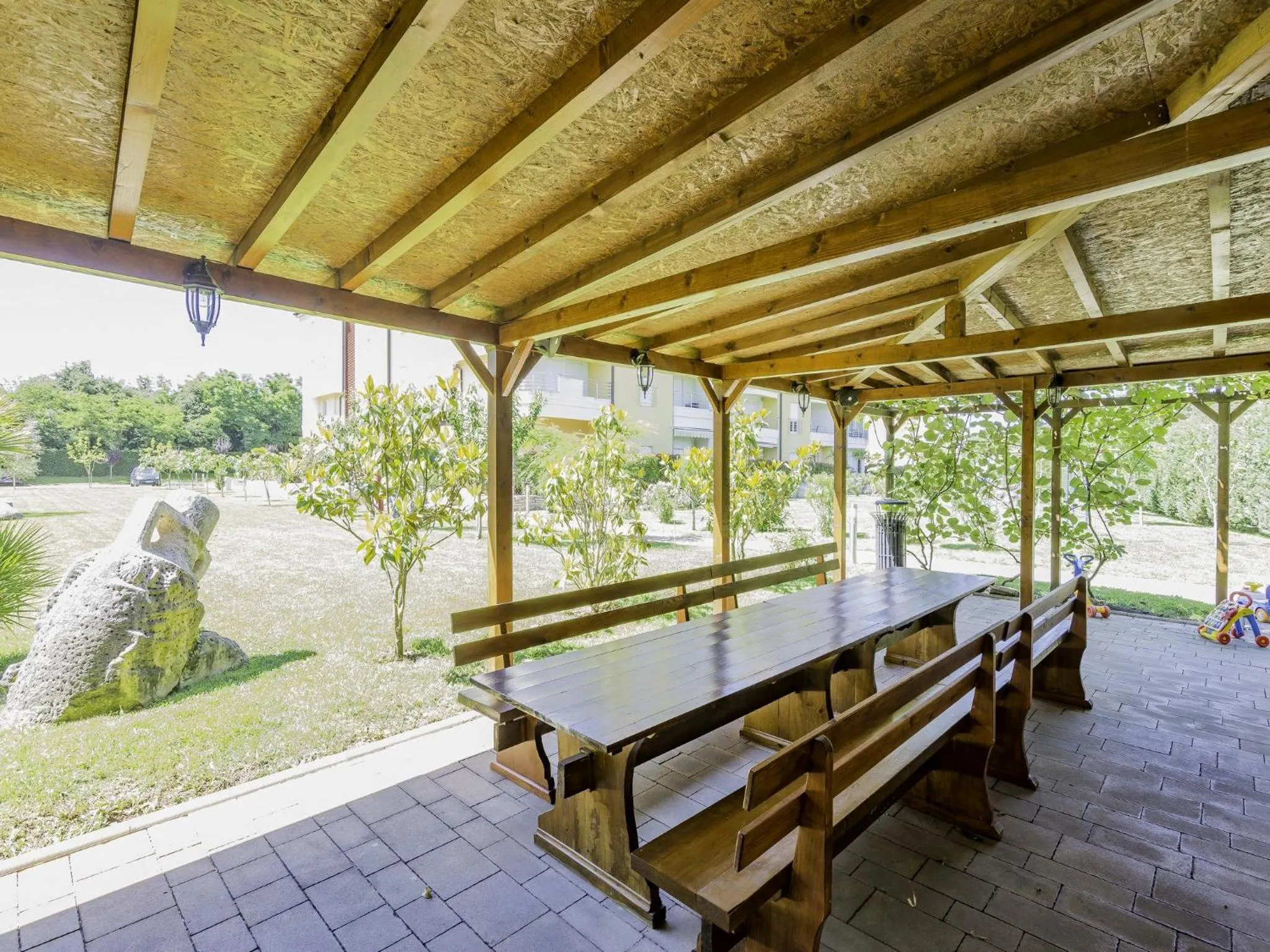 Patio in Adria Apartments