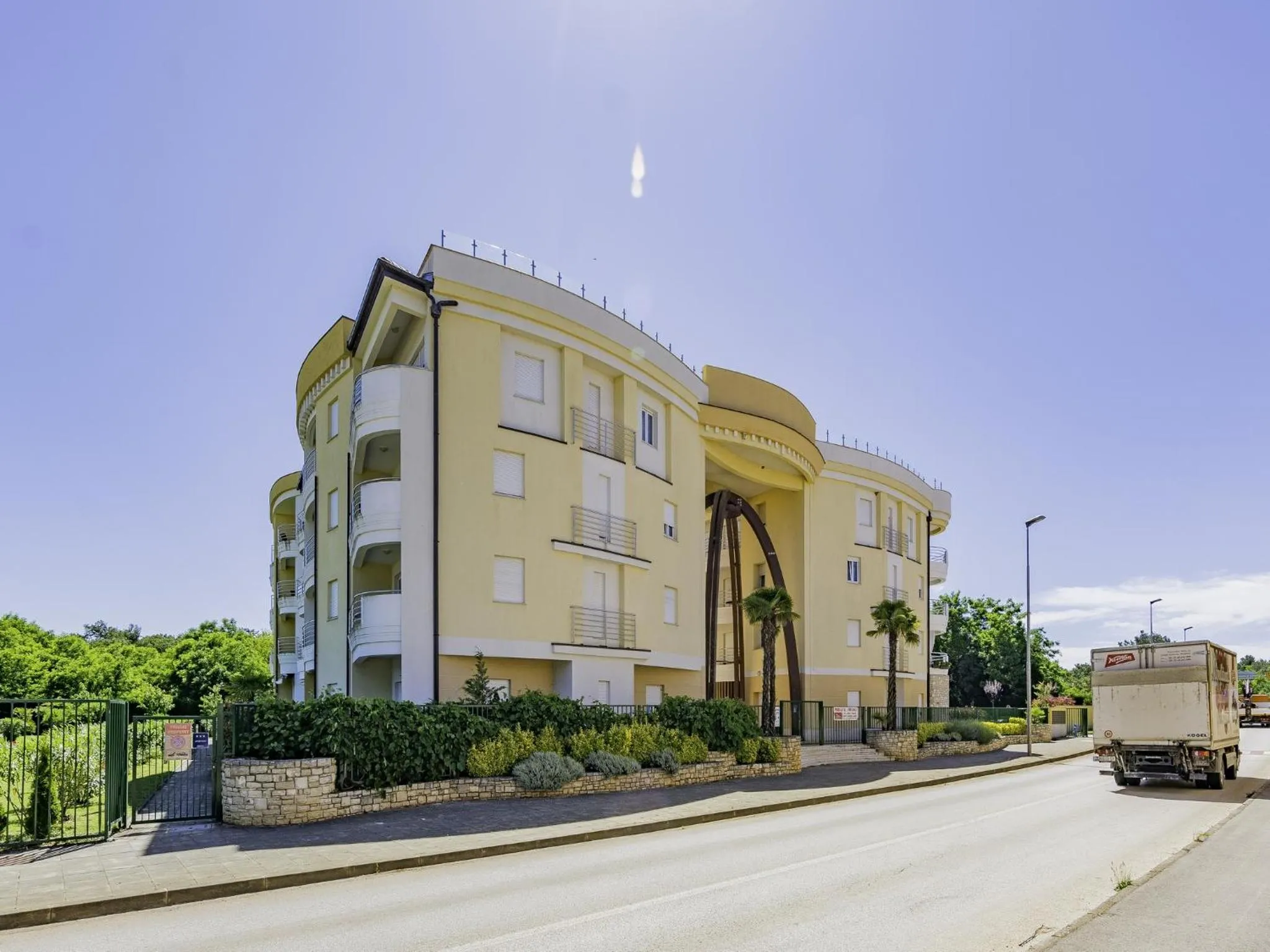 Street view in Adria Apartments