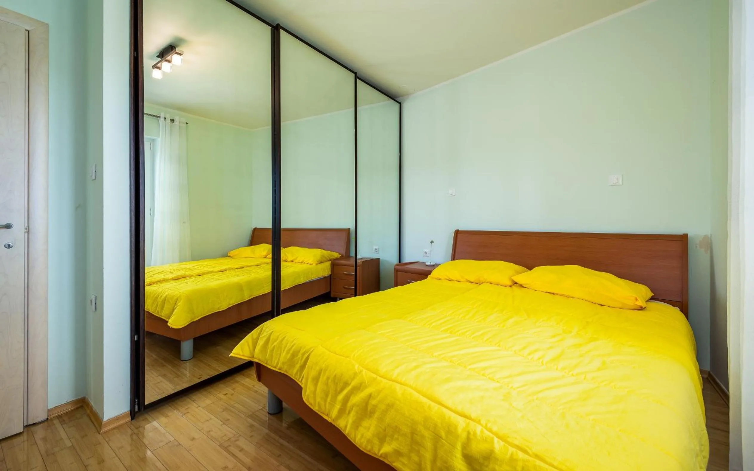 Bed in Adria Apartments