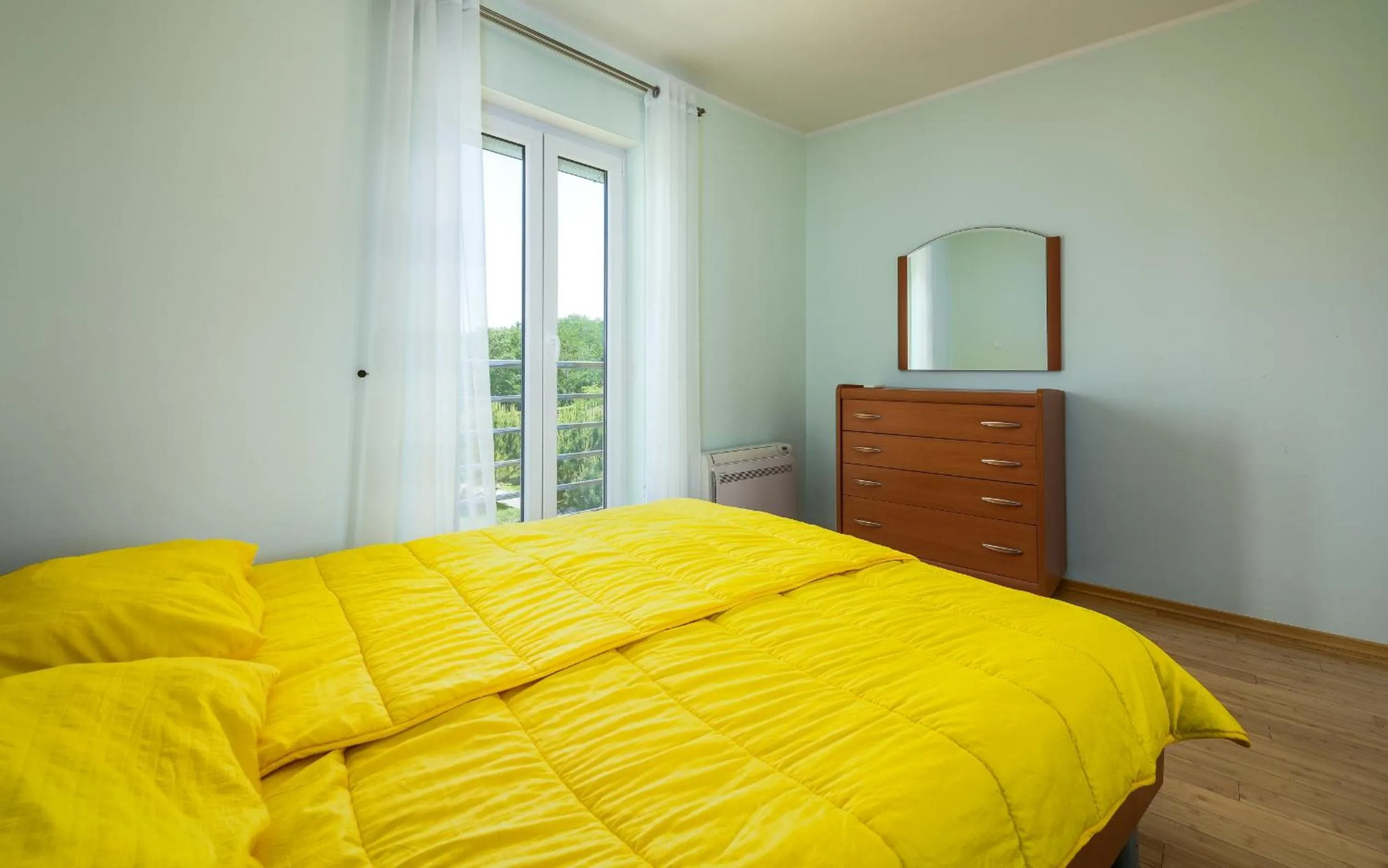 Bed in Adria Apartments