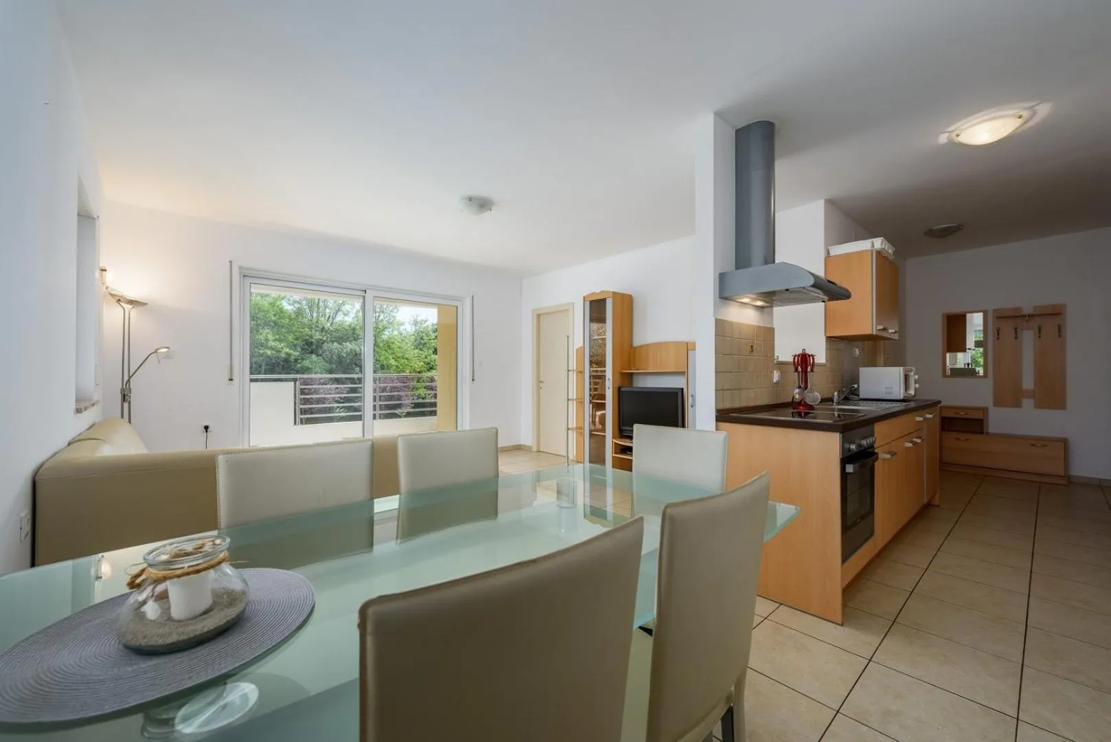 Kitchen or kitchenette in Adria Apartments