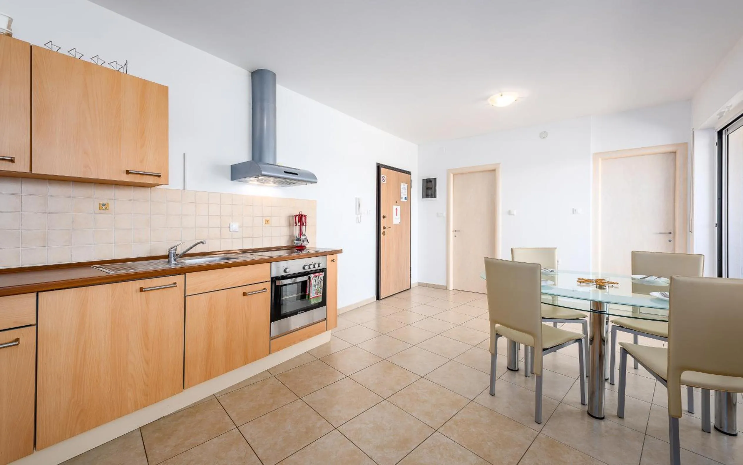 Kitchen or kitchenette in Adria Apartments