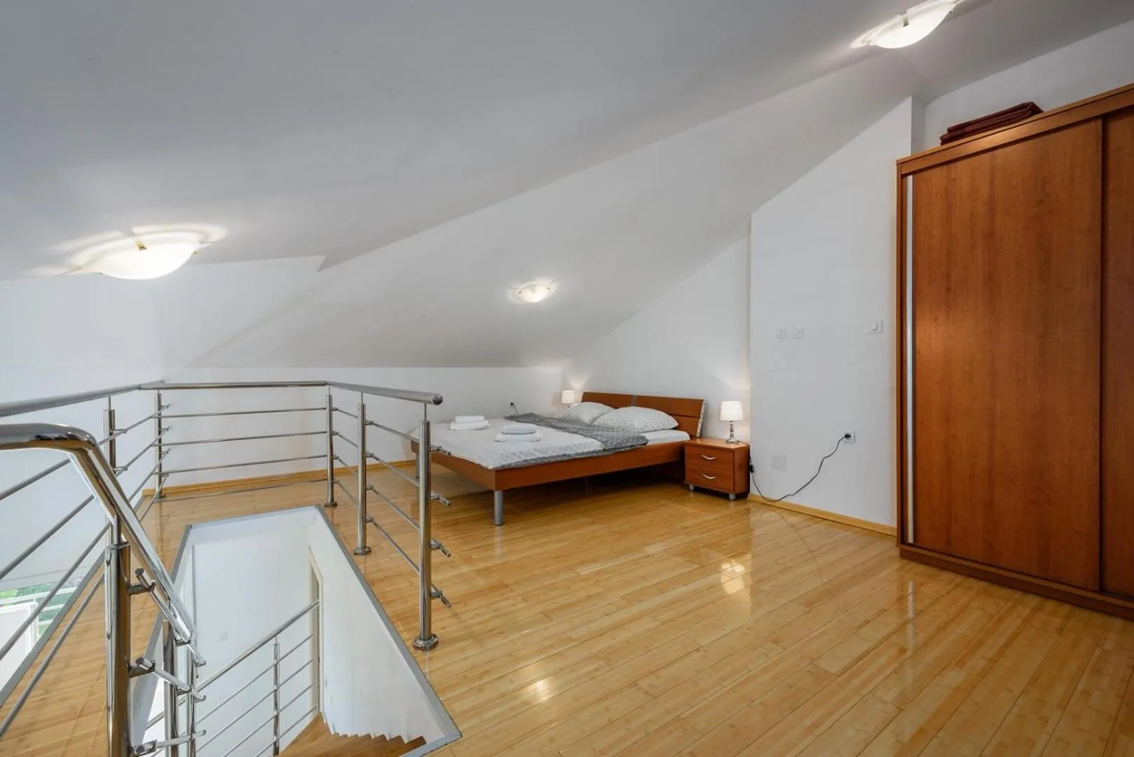 Bed in Adria Apartments