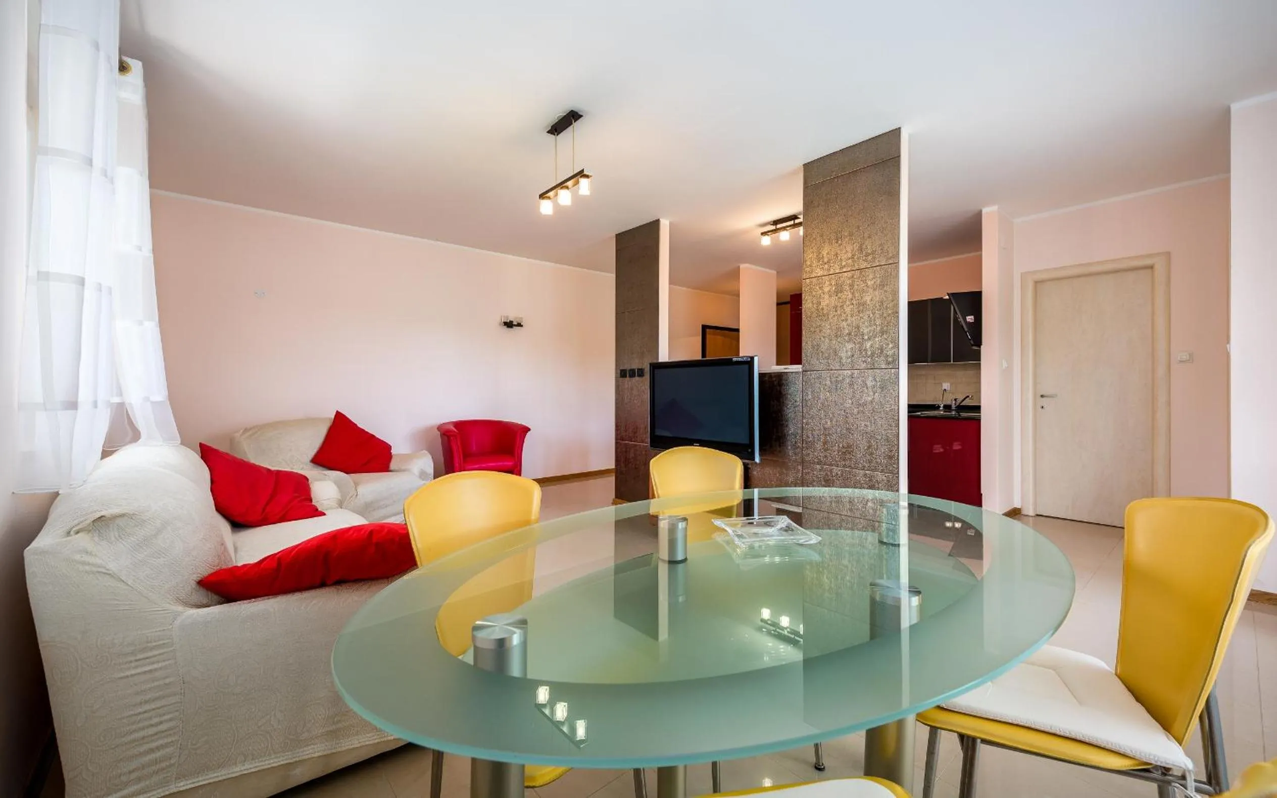 Communal lounge/ TV room in Adria Apartments