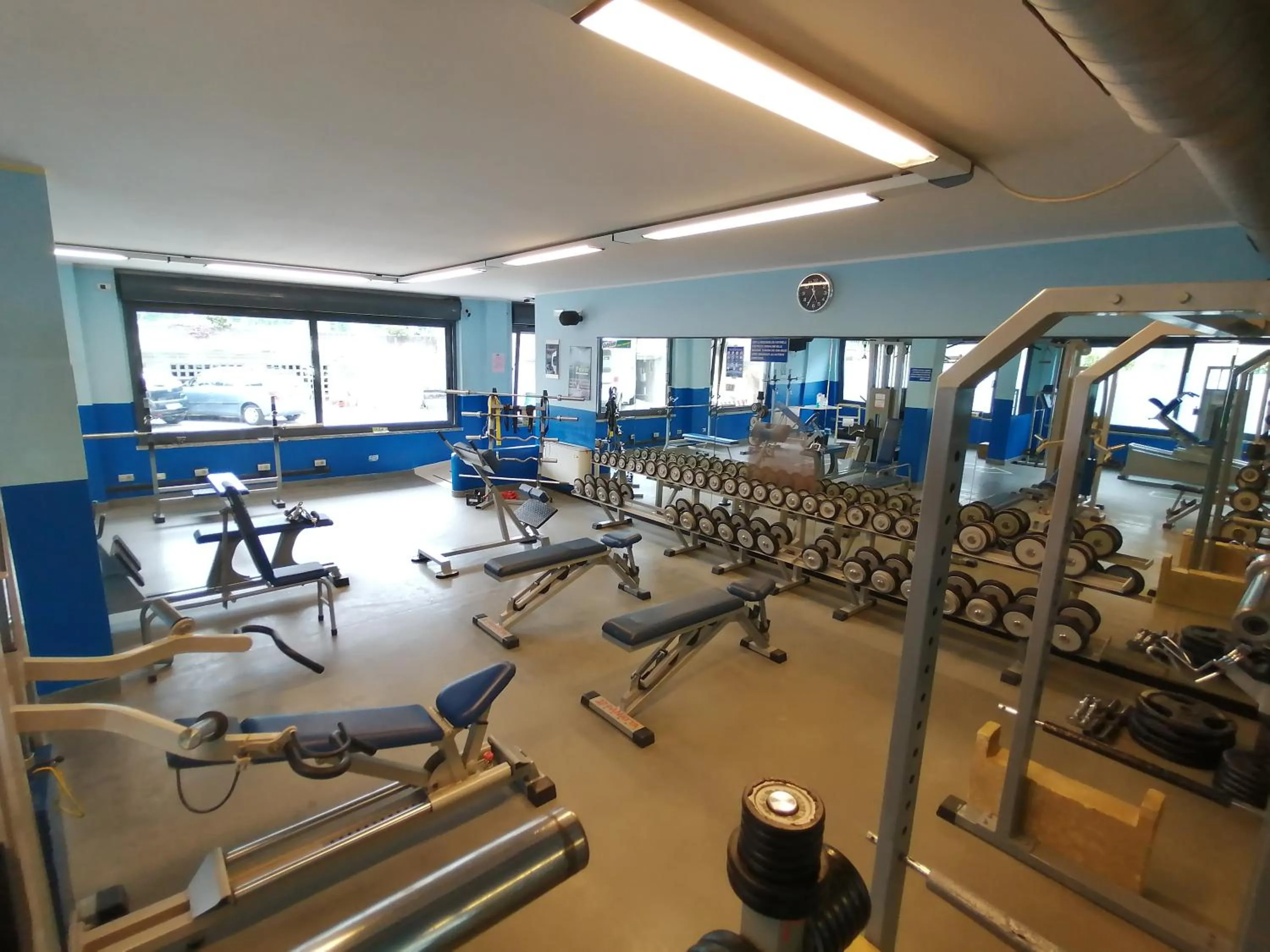 Fitness centre/facilities in Hotel Rezia Valtellina