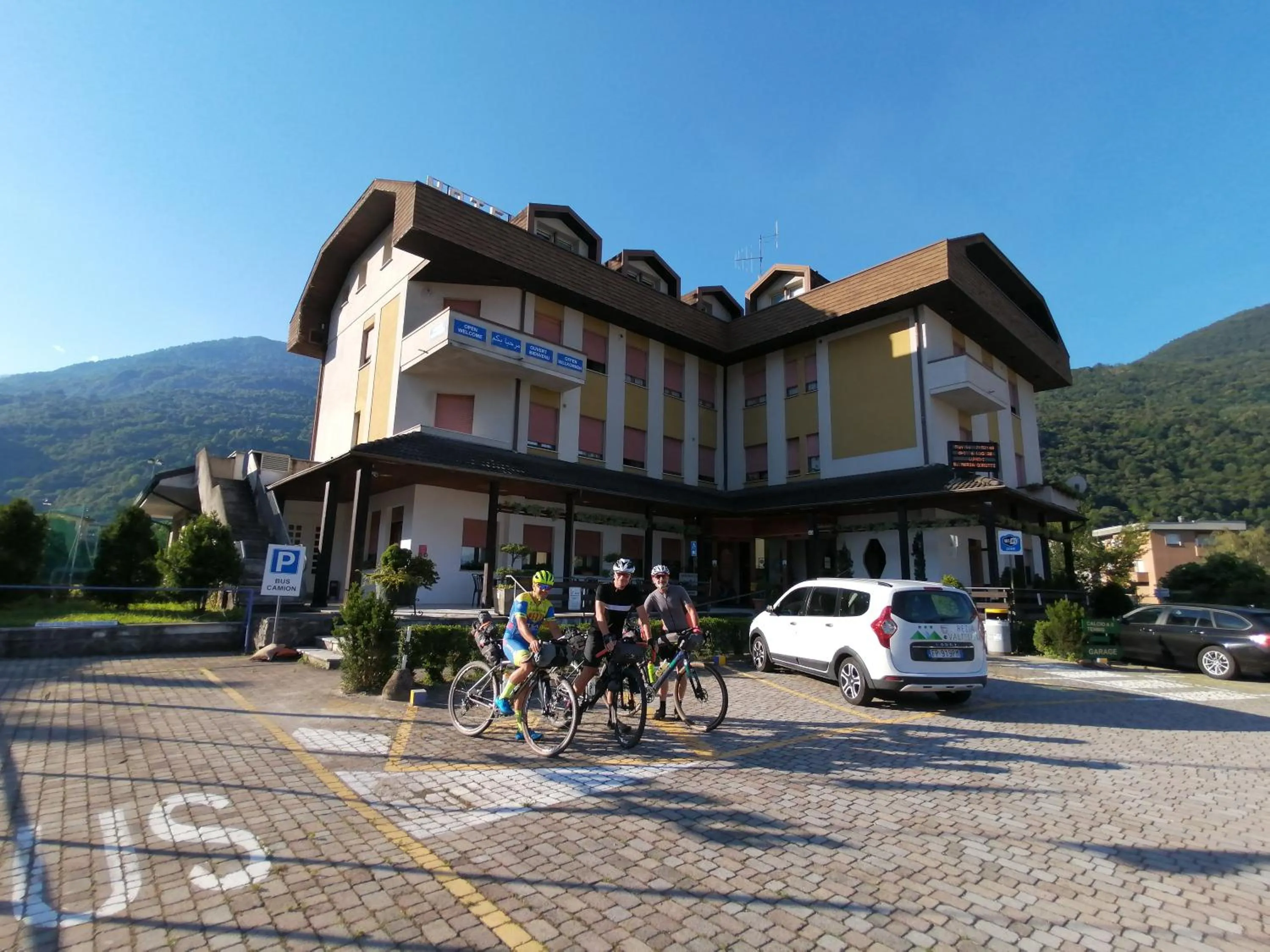 Property building in Hotel Rezia Valtellina