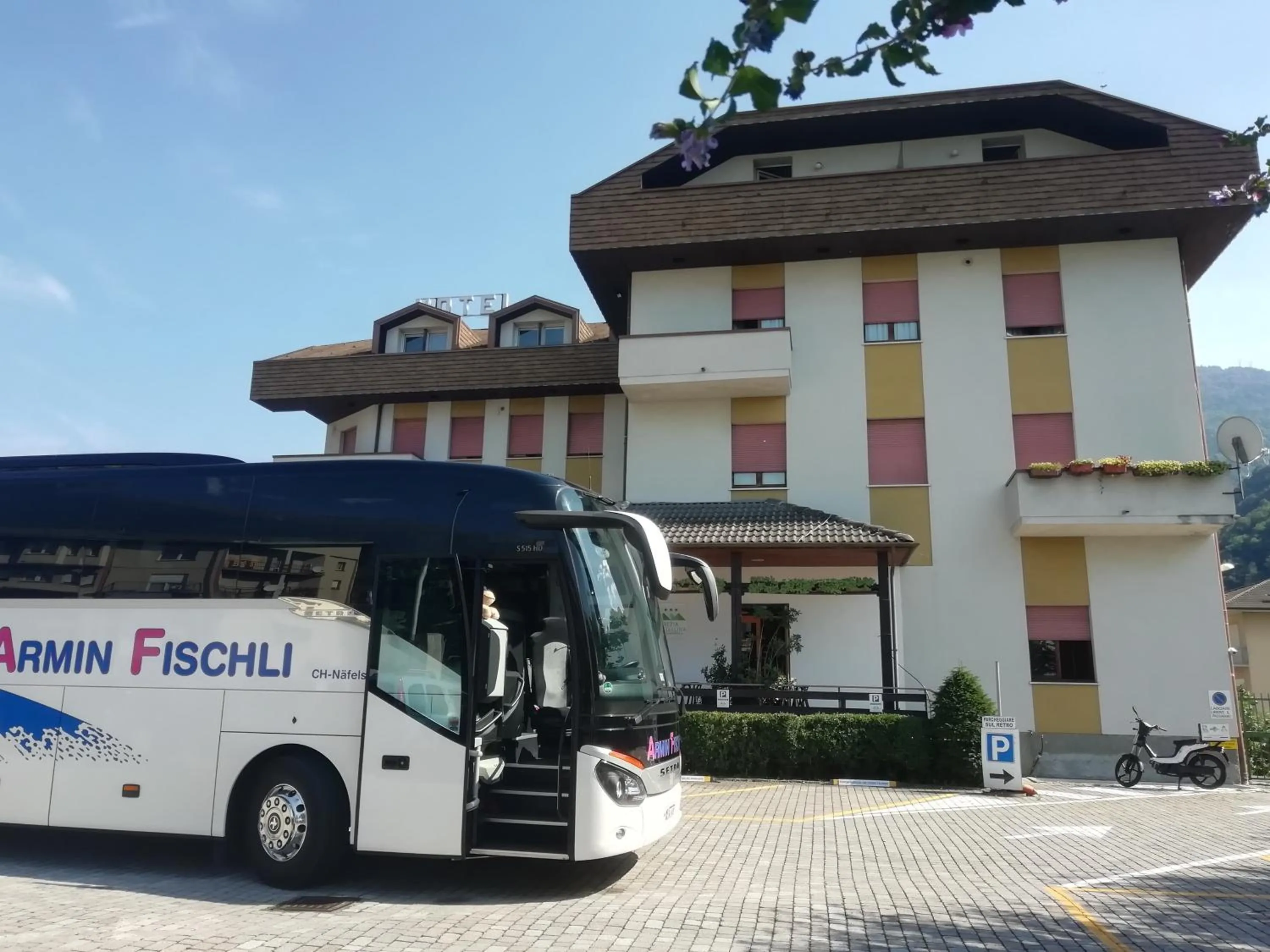 Property building in Hotel Rezia Valtellina