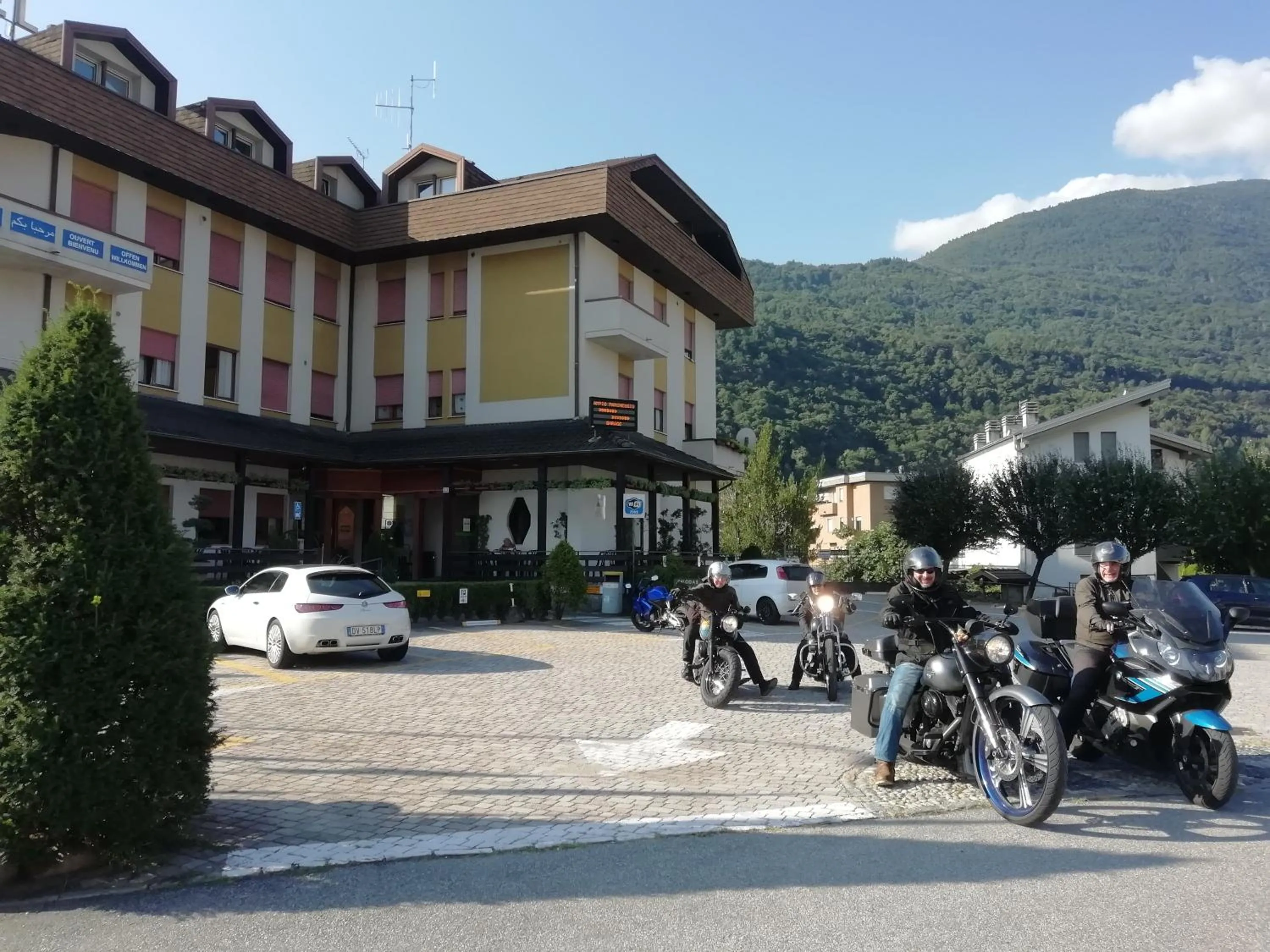 Property building in Hotel Rezia Valtellina