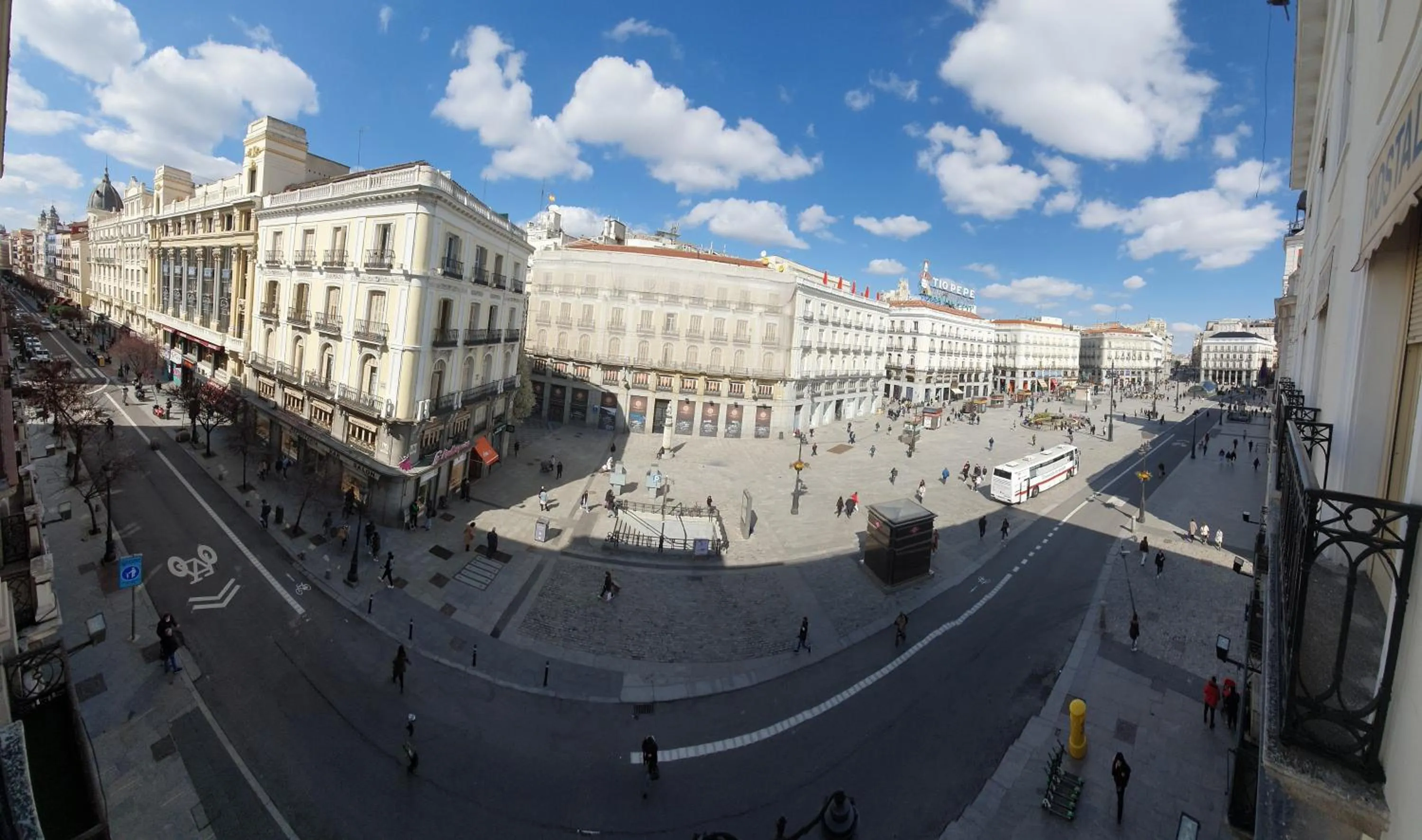 City view in Hostal Riesco